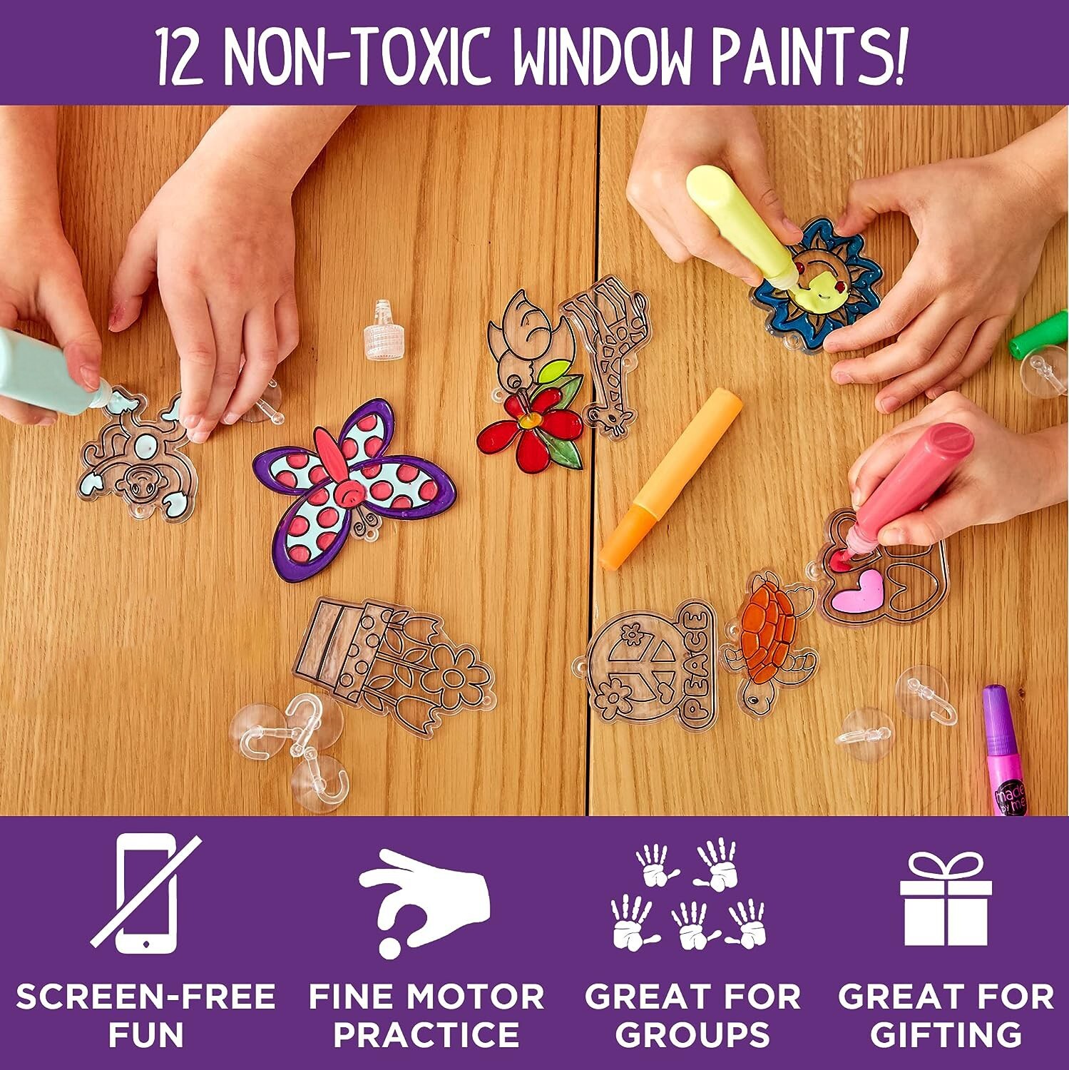 Children’s Window Art Toys Educational DIY Creative Graffiti Toys Suitable Kids