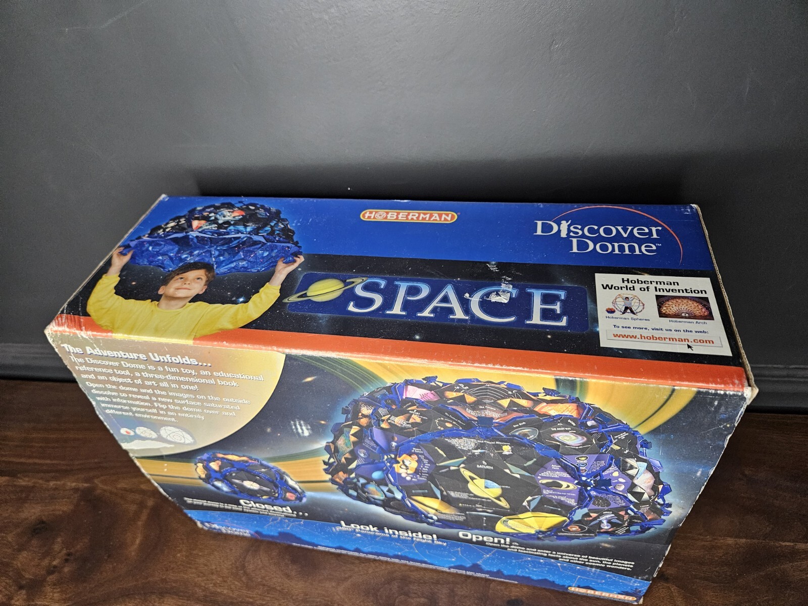 2002 HOBERMAN SPACE DISCOVER DOME Astrology Science Learning Toy Solar System