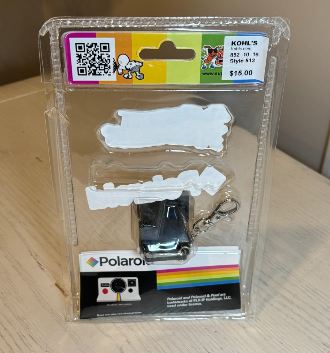 Polaroid Land Camera Mini World’s Smallest1 W/ Sound &simulated Film!