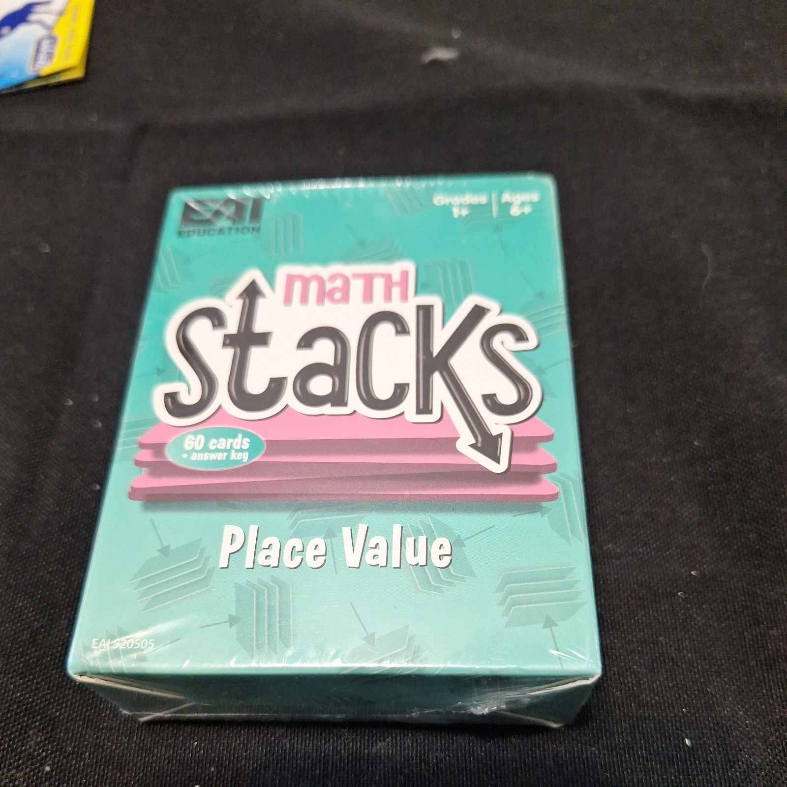 new 2014 EAI Education Math Stacks Place Value Game: Grades 1-2 SEALED