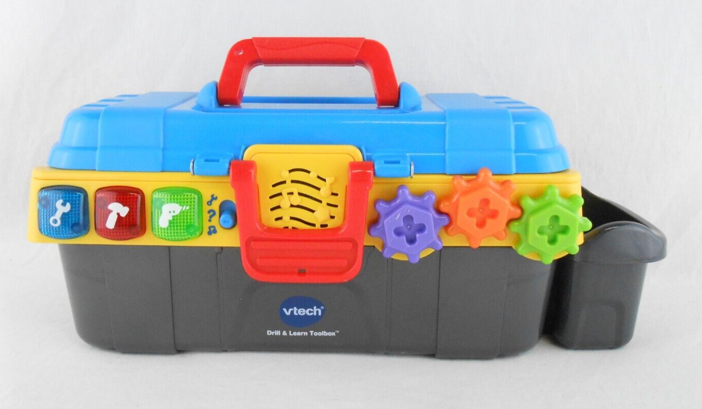 VTech Drill & Learn Toolbox Electronic Lights Sounds Music 2020