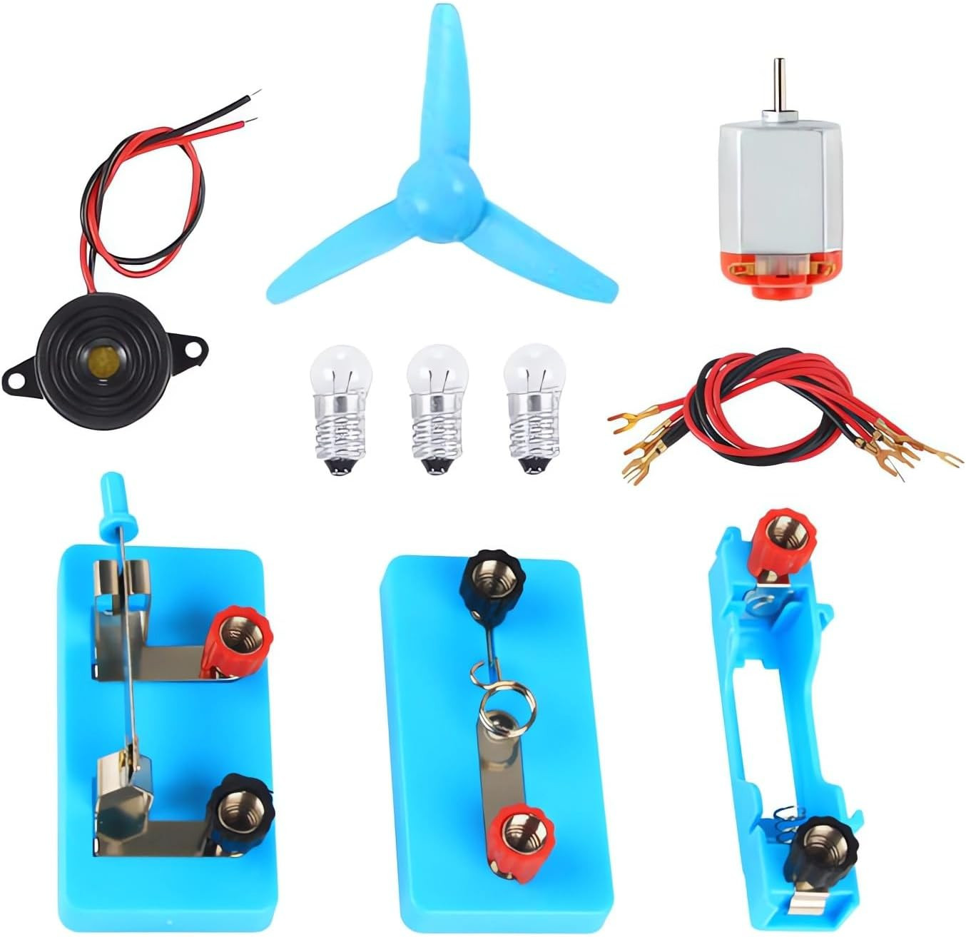 Circuit Electric DC Motor Kit, Educational Montessori Learning Science Kits f…