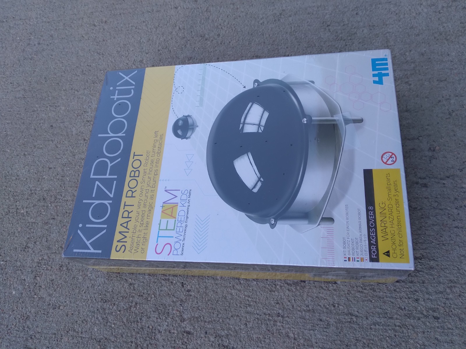 KidzRobotix Smart Robot Kit Steam 4m NEW Ages 8+