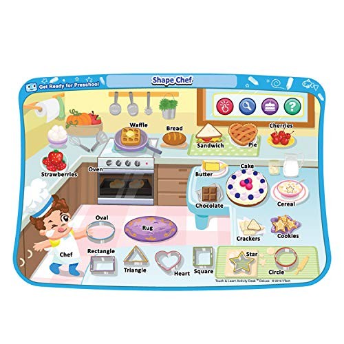 VTech Touch and Learn Activity Desk 2.3″ x 2″ x 0.3″, Get Ready for Preschool