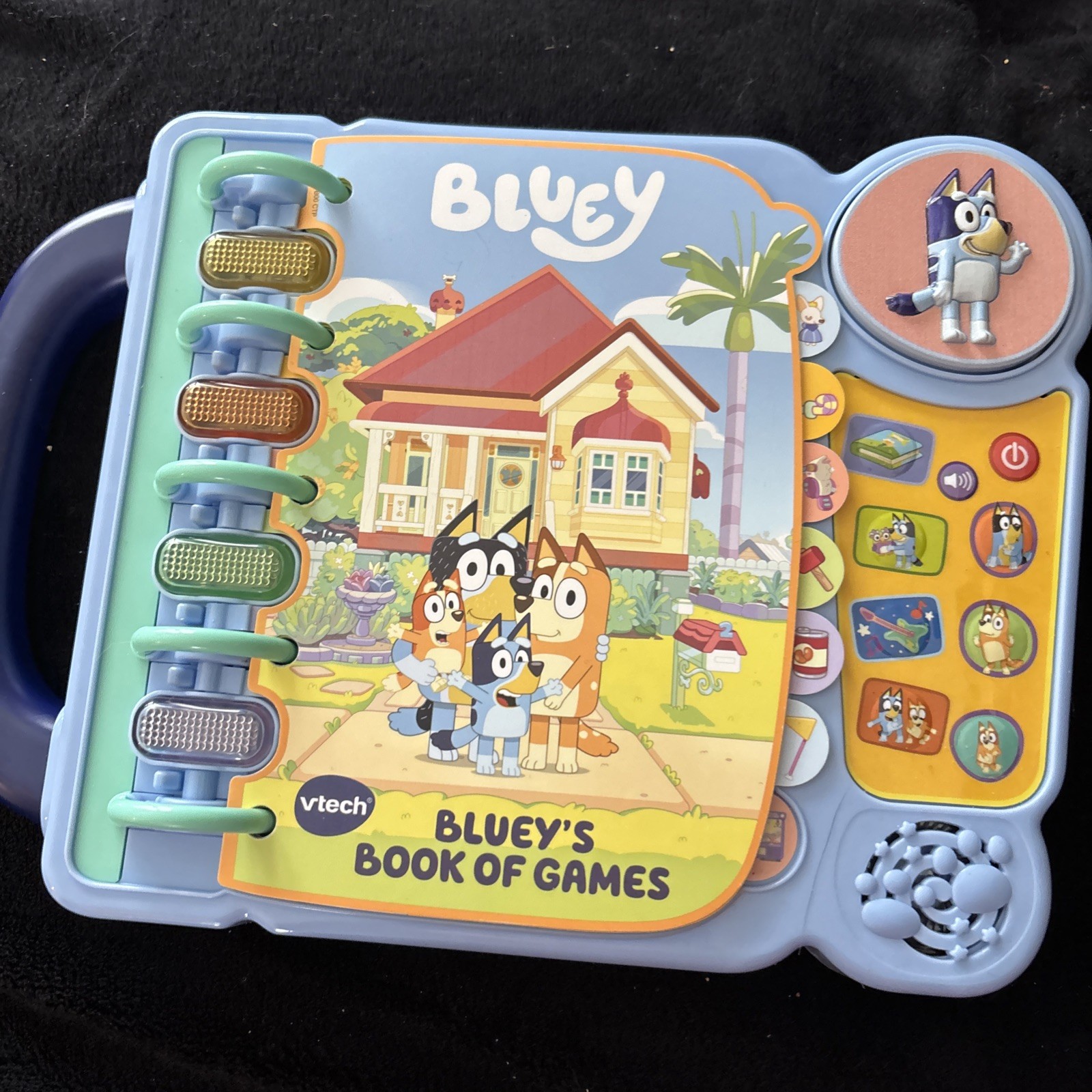 Vtech Bluey’s Book of Games – Tested And Working learning book
