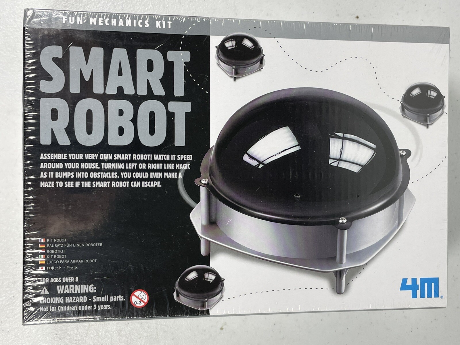 4M KidzLabs Smart Robot Fun Mechanics Kit by Toysmith Home School Science NEW