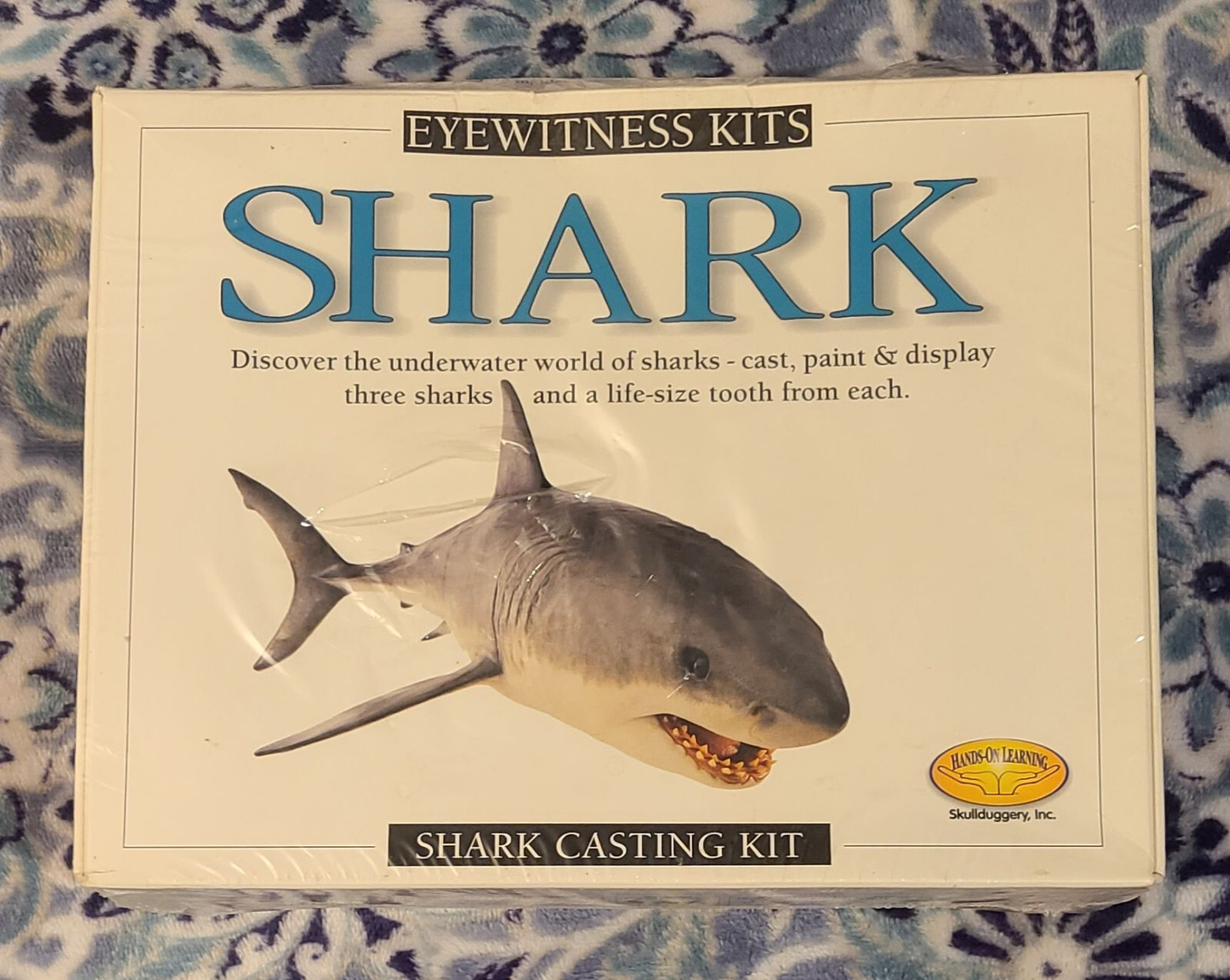 Shark Casting Paint Kit 3 Sharks Species /Marine Animal Ocean Sea Life 2003 New