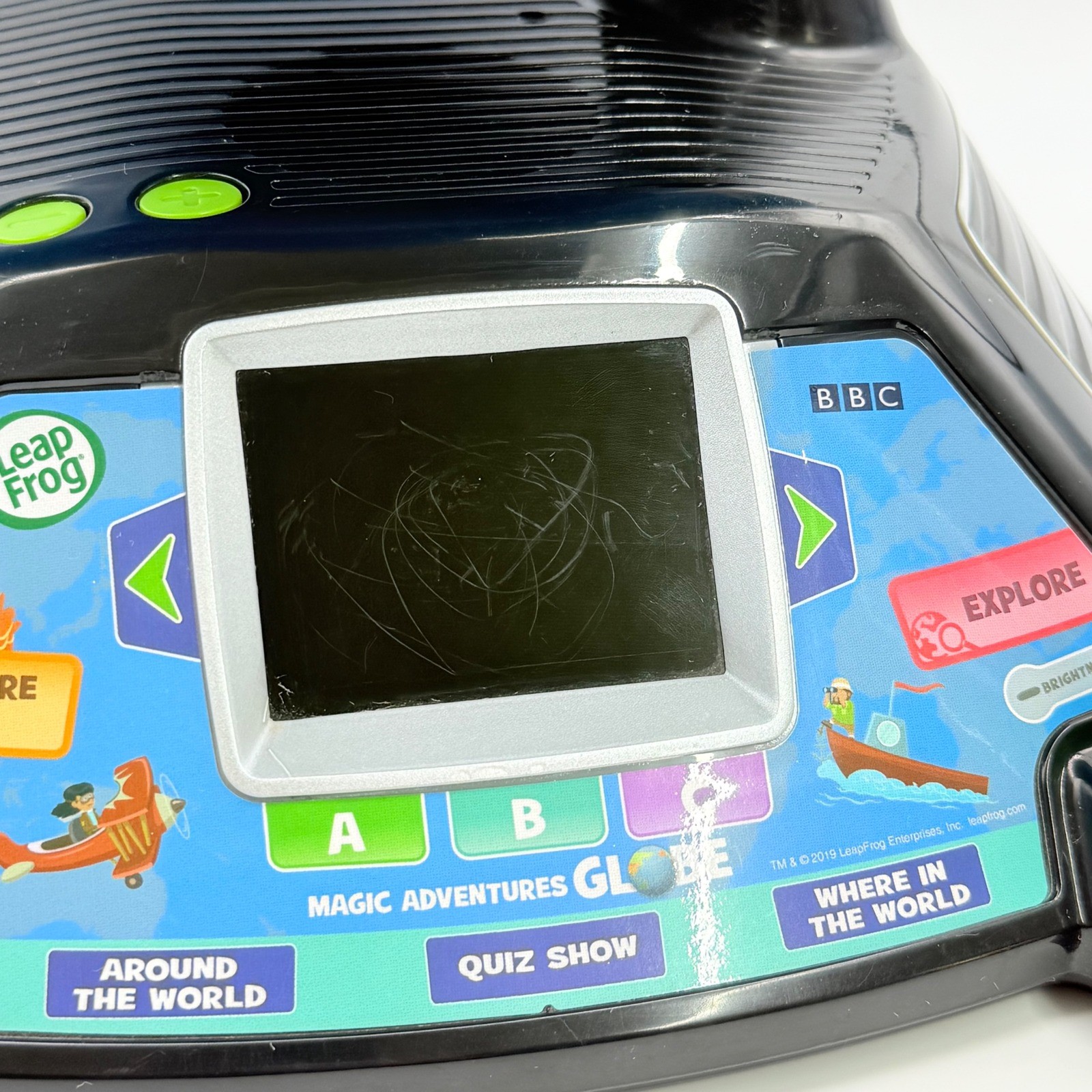 LeapFrog Magic Adventures Globe Interactive Educational Learning Toy BBC Video
