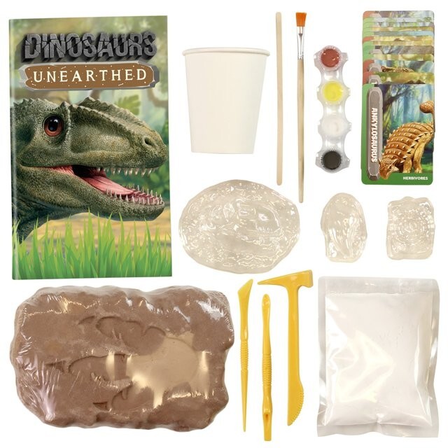 SCIENCE LAB SPICE BOX DINOSAURS UNEARTHED KIT