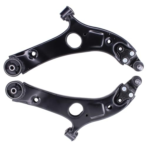 NewYall Front Lower Left and Right Suspension Control Arms with Ball Joint