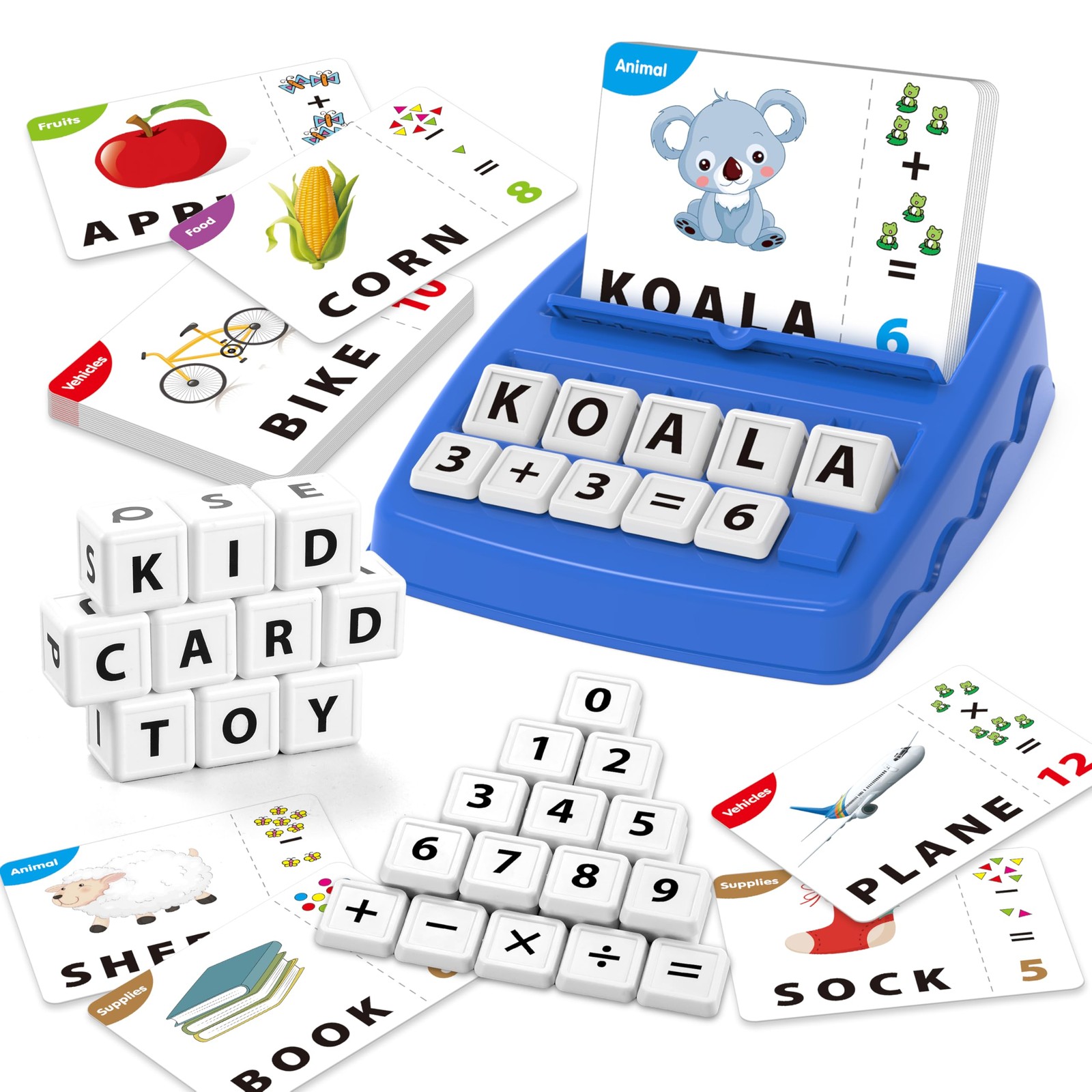 Montessori Matching Letter Games,Educational Toys for 3-8 Year Olds Boys Girl…