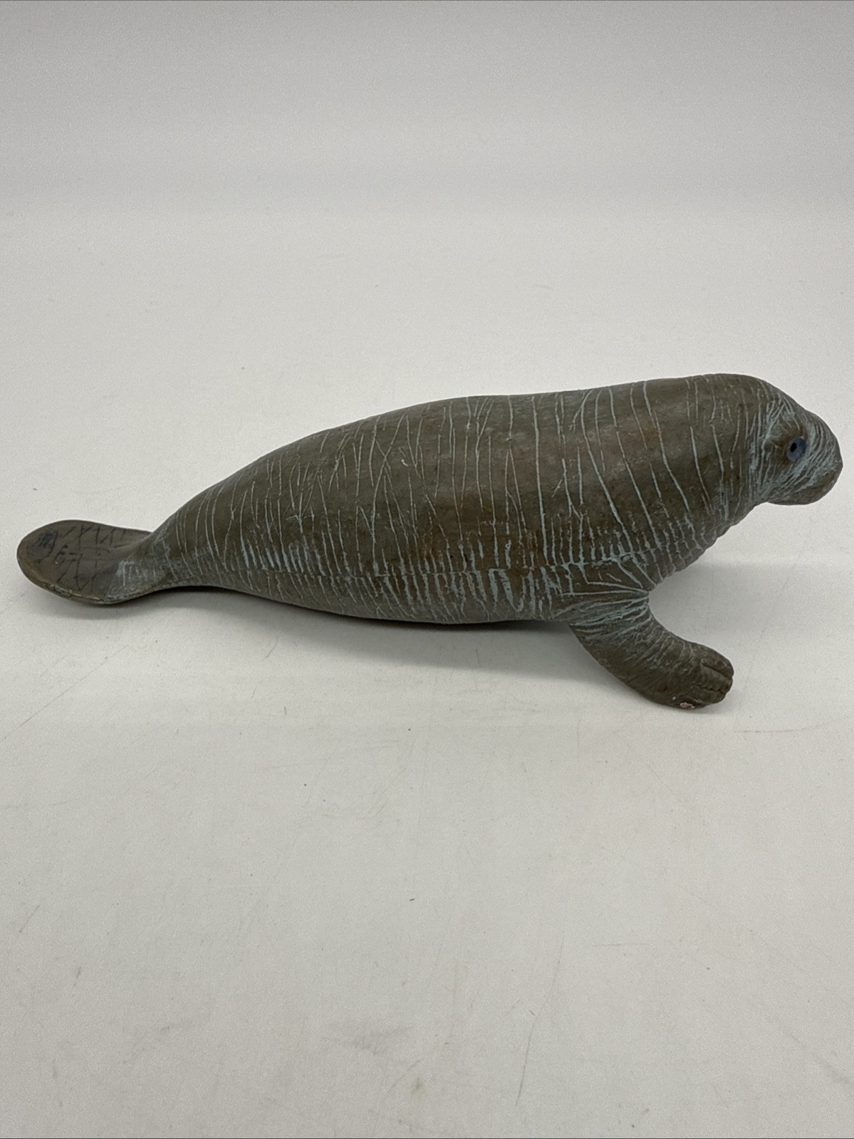 Safari Ltd Manatee Retired Marine Life Collectible Animal Figure 1996 Sea Cow 6”