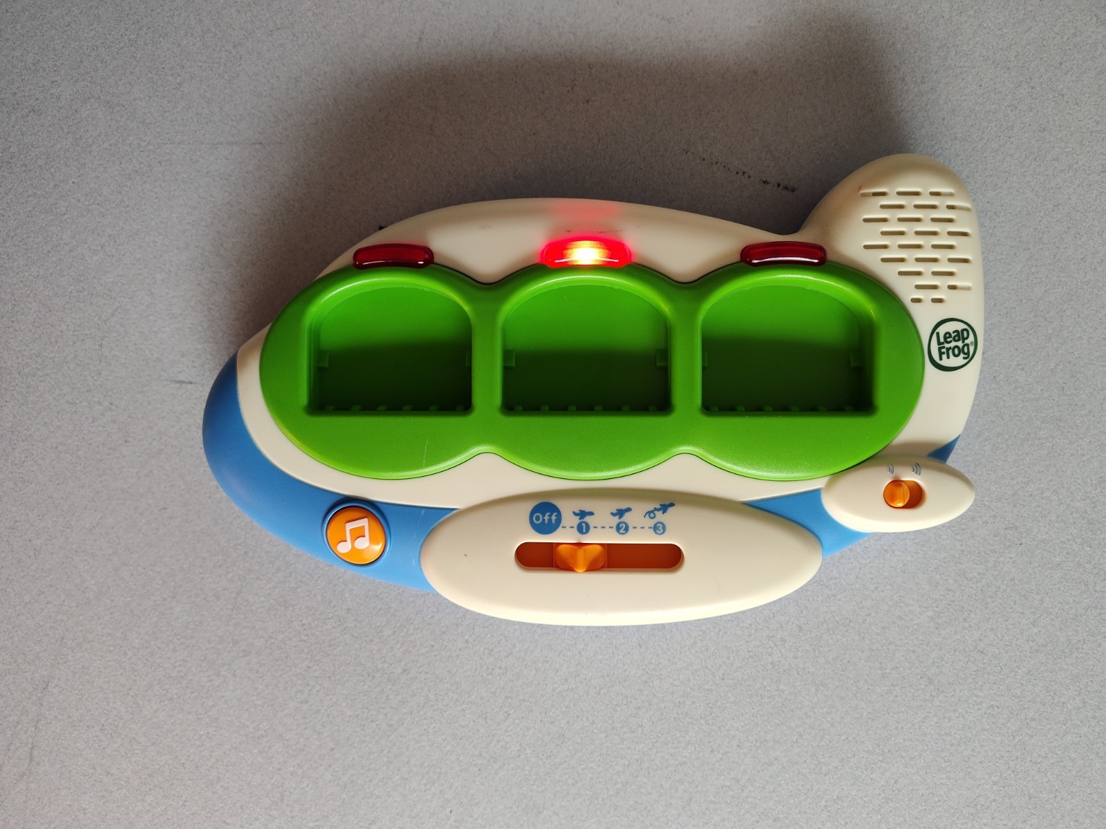LeapFrog Word Builder plane Jet & Sun Fridge Phonics w/UPPER and LOWERCASE