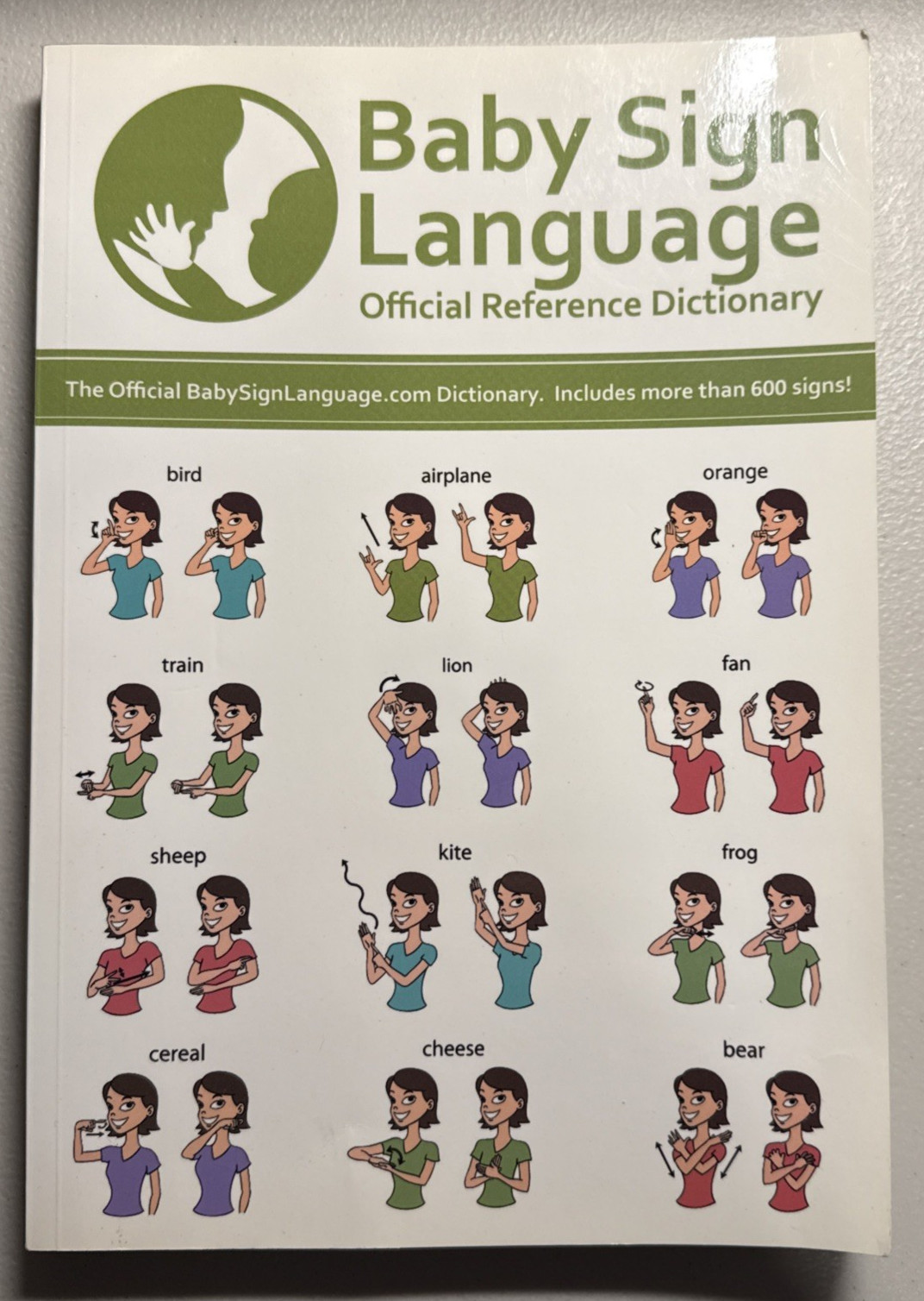 Baby Sign Language Flash Cards 52 Deck + Reference Dictionary Teaching Guide