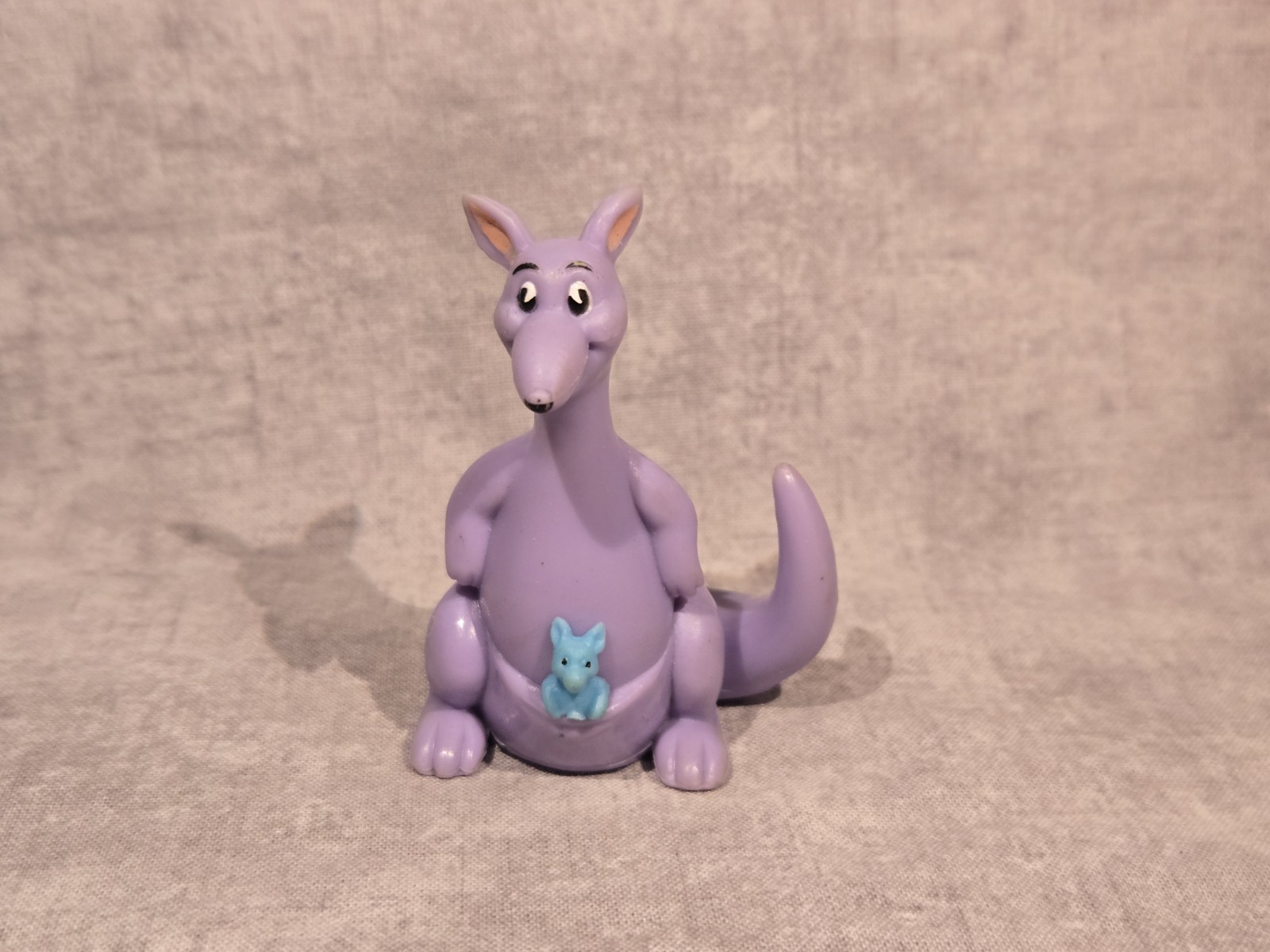 2001 vintage NOAH’S ARK Purple Kangaroo & Blue Joey BIBLE TOYS rare original