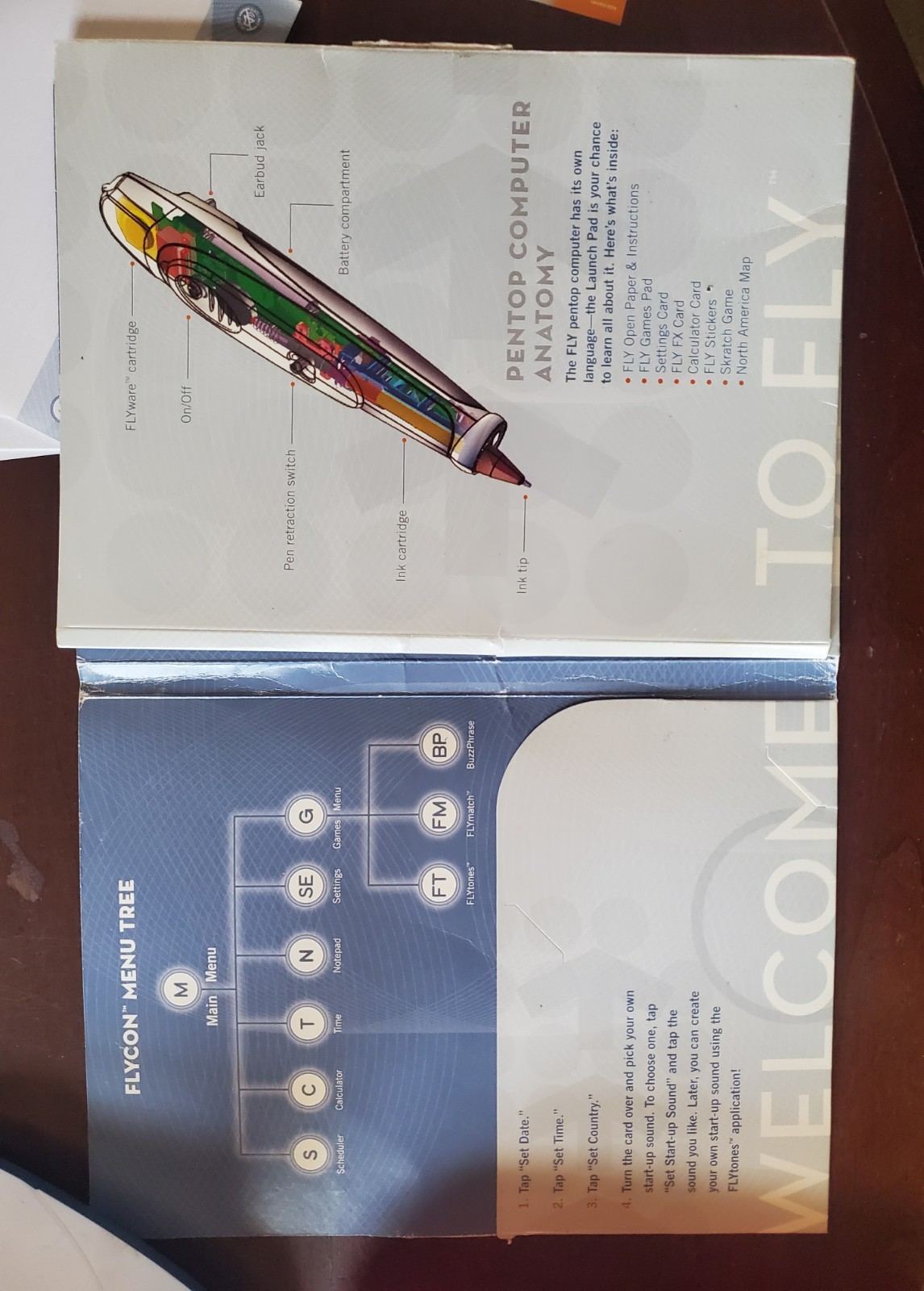 Fly Pentop Computer Pack – 3 Notebooks, Games & More COULD NOT GET PEN TO CHARGE