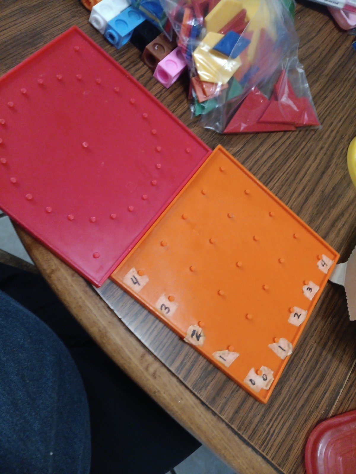 Lot Of Math Manipulatives. Great For Homeschooling. Used