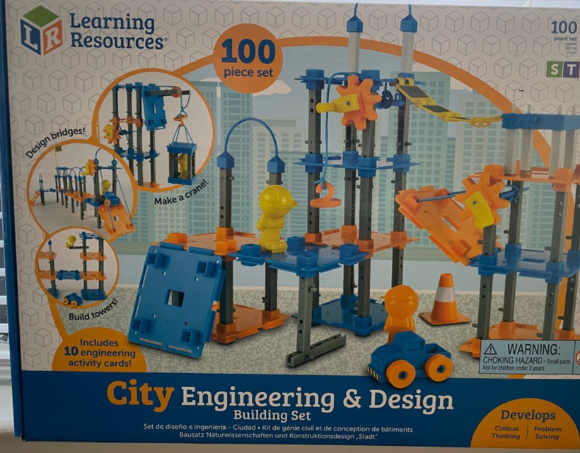City Engineering & Design Stem learning building Set