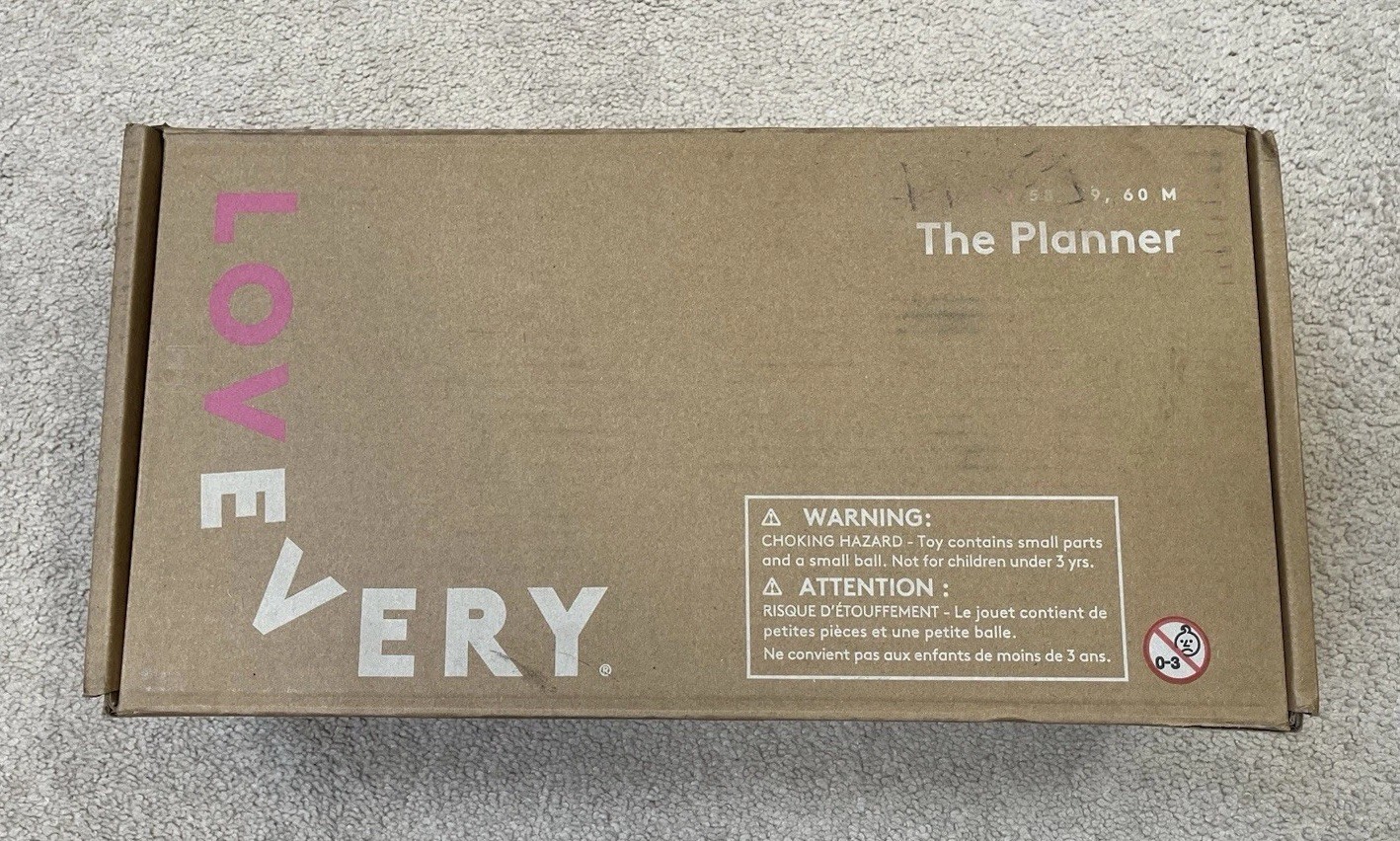 Loevery The Planner Play Kit Months 58, 59, 60 (age 6) Child Kids Learning