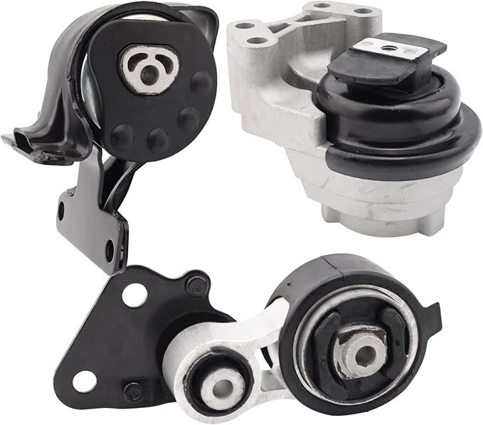 Engine Motor Mount & Trans Mount Kit Compatible with 2007-2010 Edge 3.5L w/AUTO,