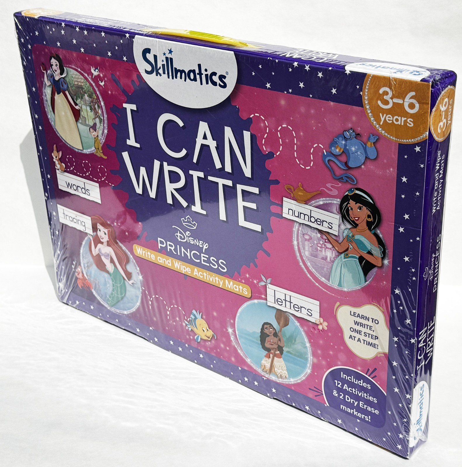 NEW Disney Princess «I Can Write» Game for 3-6 Years, Educational, Homeschool