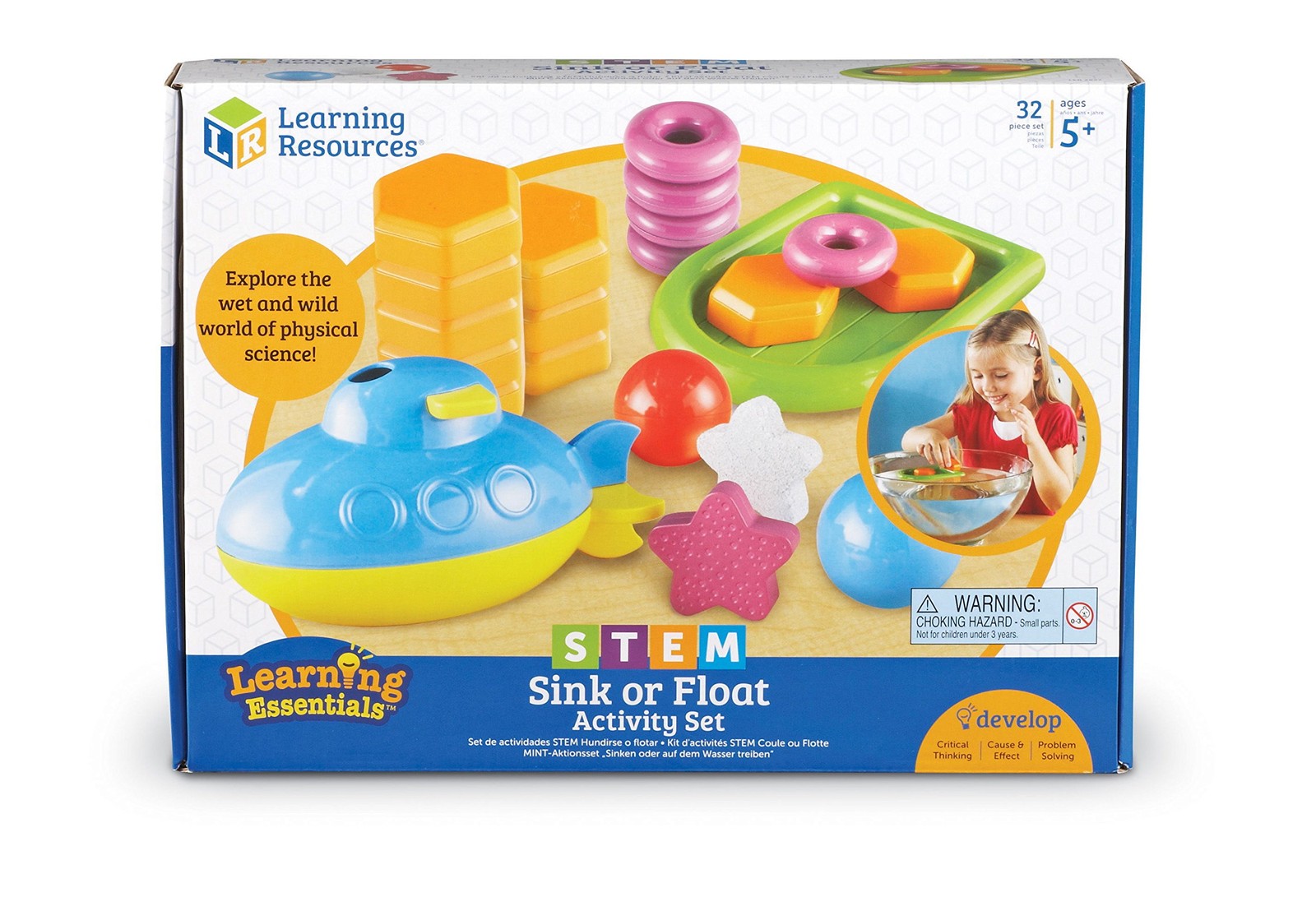 Learning Resources Stem Sink Or Float Activity Set Early Science Concepts 32