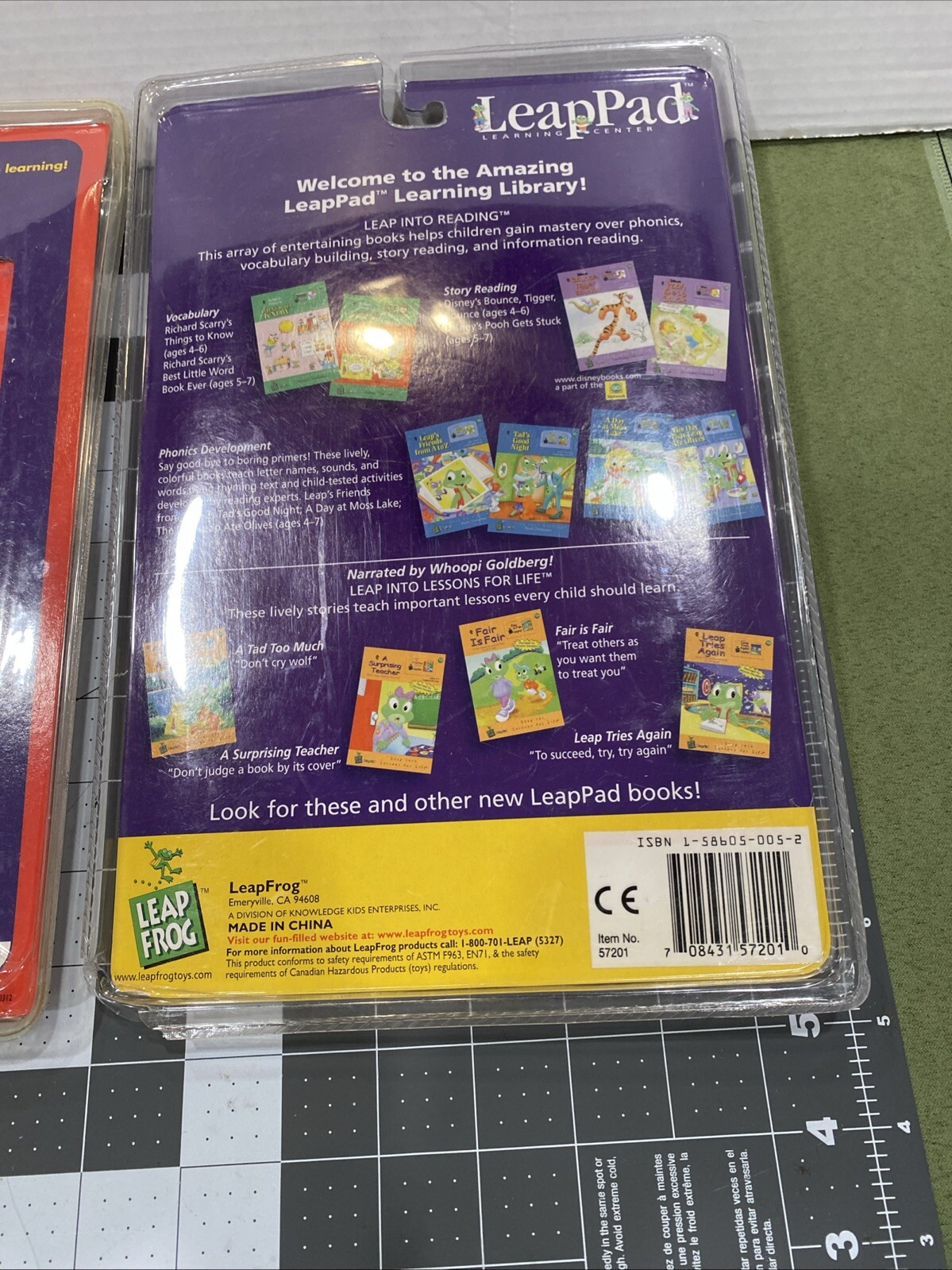 Leapfrog LeapPad Pre Math, Phonics, Life Lessons (Preschool-k up to Age 7) Books
