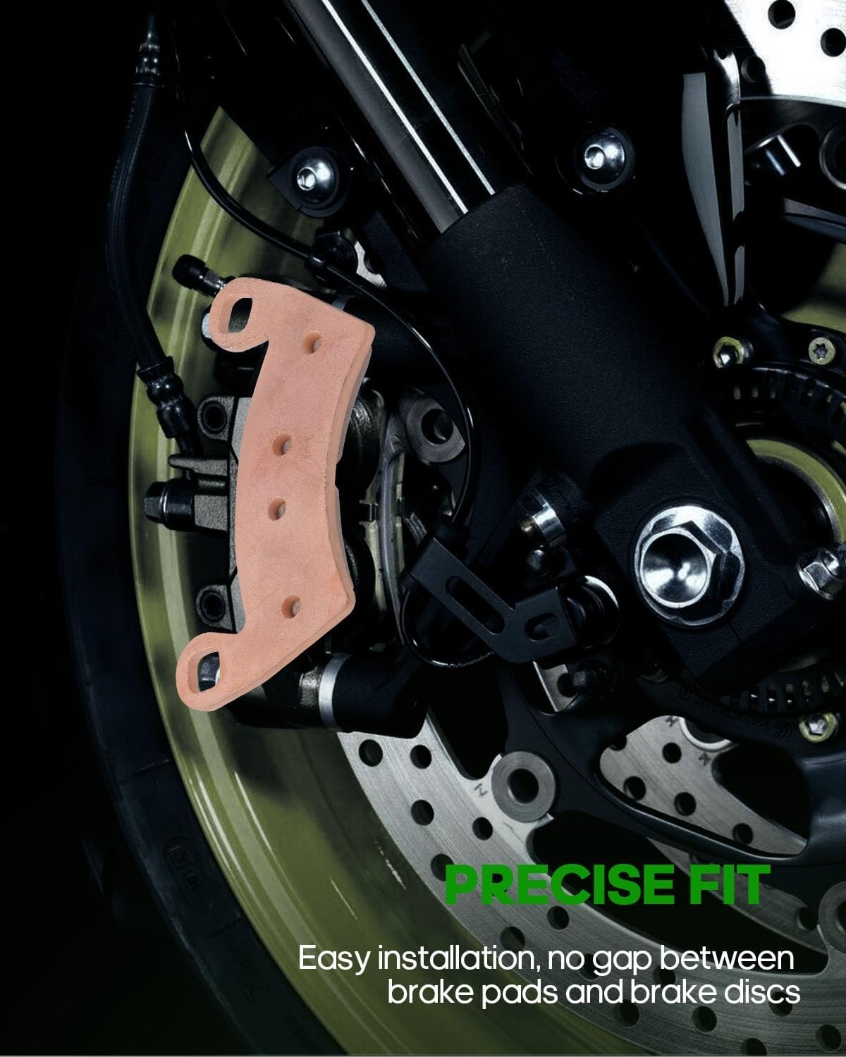 SCITOO Sintered Front Brake Pads Fit for 2014-2019 for Polaris RZR XP 1000 EPS,