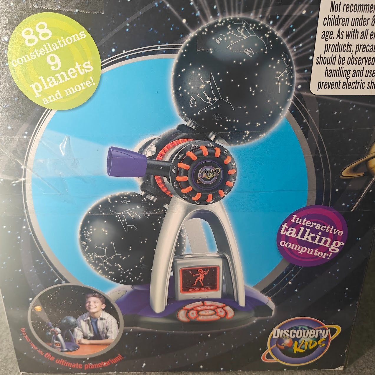 Discovery Kids Ultimate Star Planetarium Projector 2006 NEW Sealed Open Box