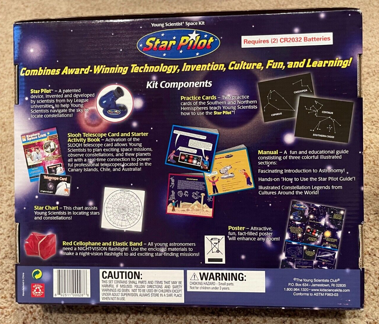 The Young Scientists Club – Space Kit Star Pilot Astronomy Celestial Explore New