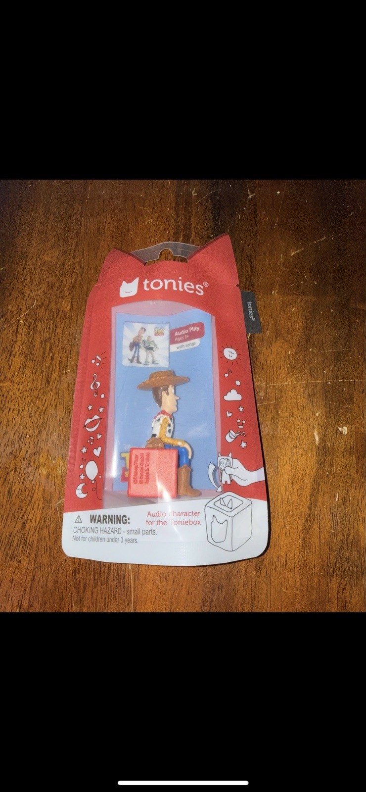 tonies Toy Story Woody Audio Character Figure for Toniebox, Age 3+, 3-4 Years