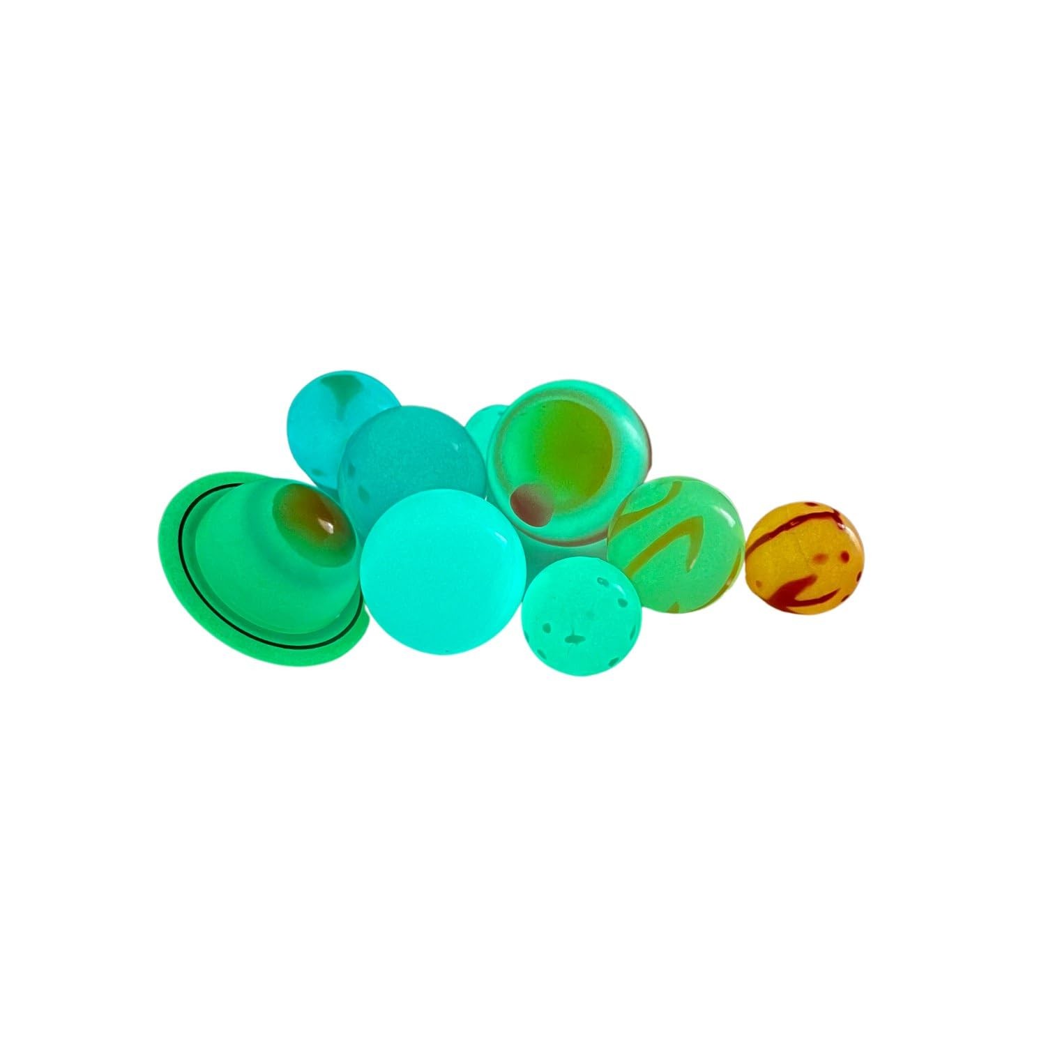 Great Explorations, 3D Glow in the Dark Planets a Tube, Ages 19464, Brown