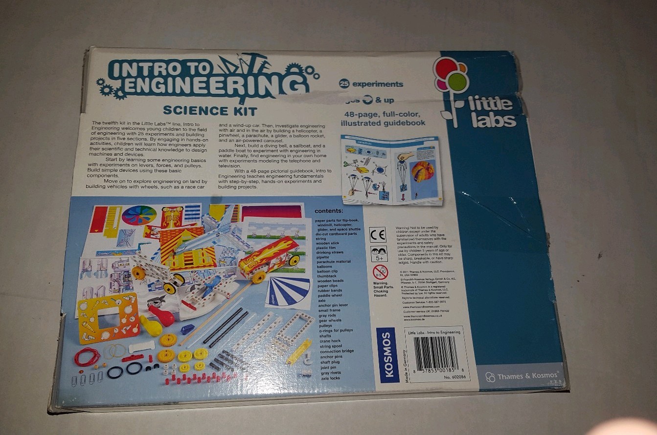 Little Labs Intro to Engineering Science Kit Thames & Kosmos