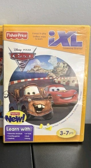 Fisher-Price Disney Pixar CARS iXL Learning Center Software Game. NEW & SEALED