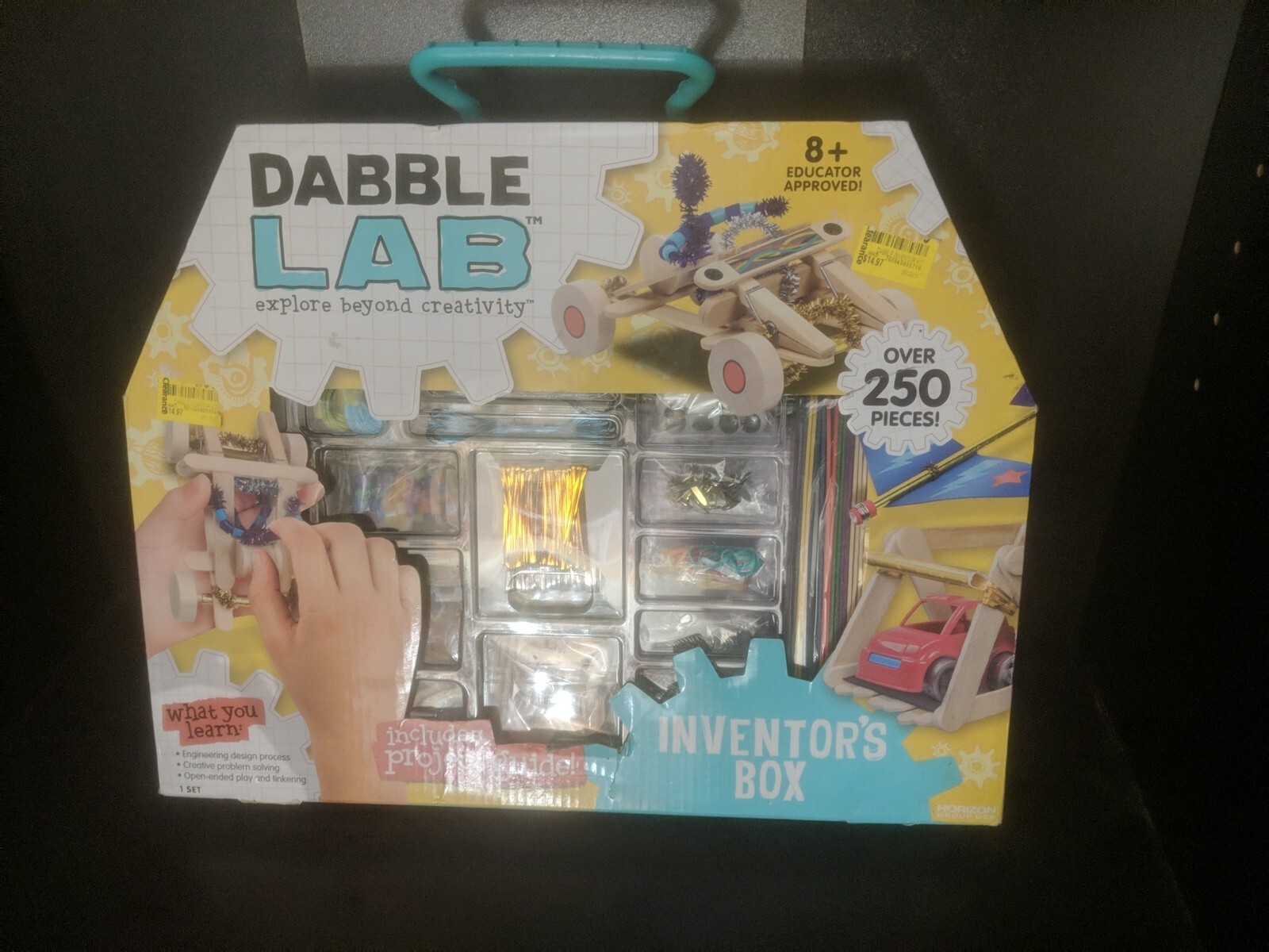 NEW Dabble Lab Kids Inventor’s Box – Fun, Educational Crafts Ages 8+, 250 pieces