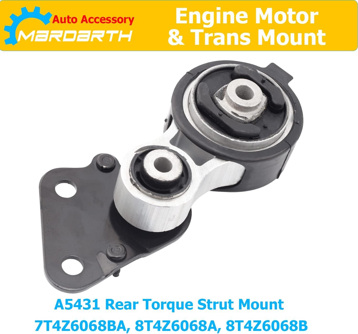 Engine Motor Mount & Trans Mount Kit Compatible with 2007-2010 Edge 3.5L w/AUTO,