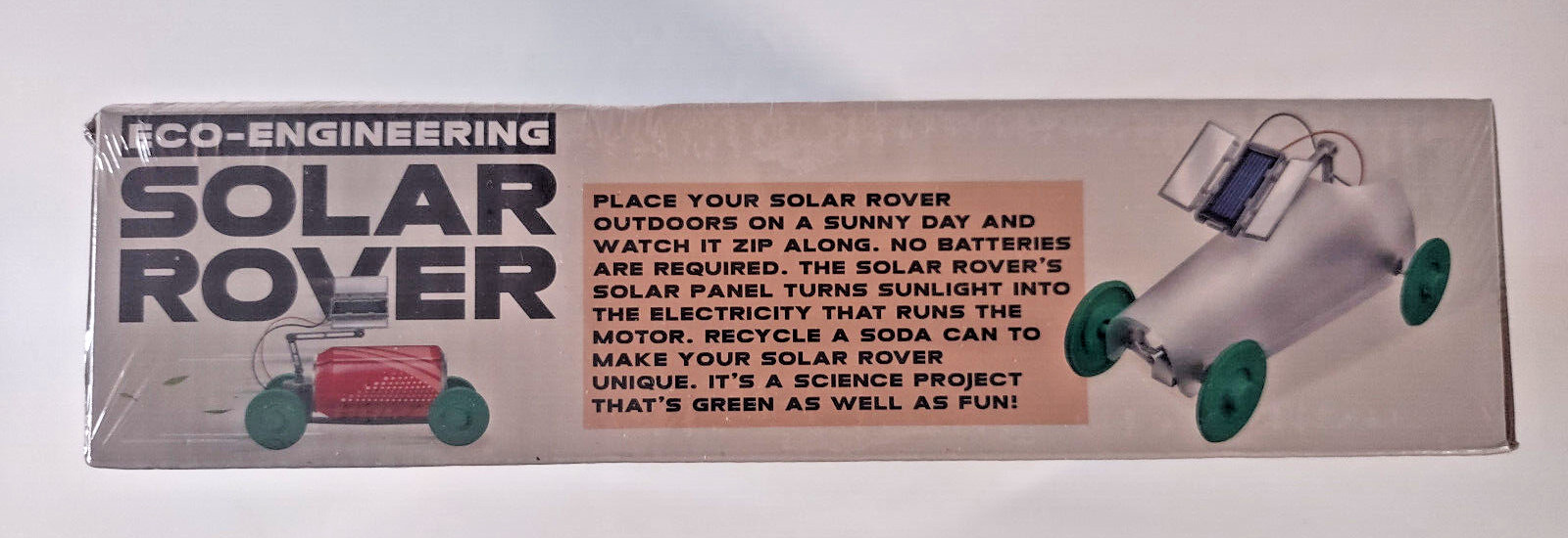 4M Eco-Engineering Green Science Solar Rover Project Kit Red Dot Design Winner!