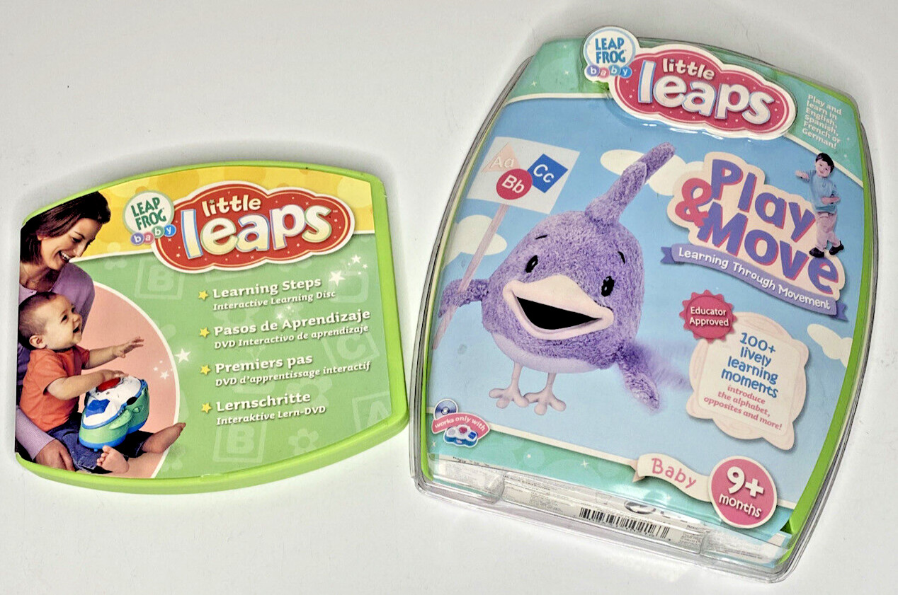 Leap Frog Baby Little Leaps, Play & Move ABC, Learning Steps, Set of 2