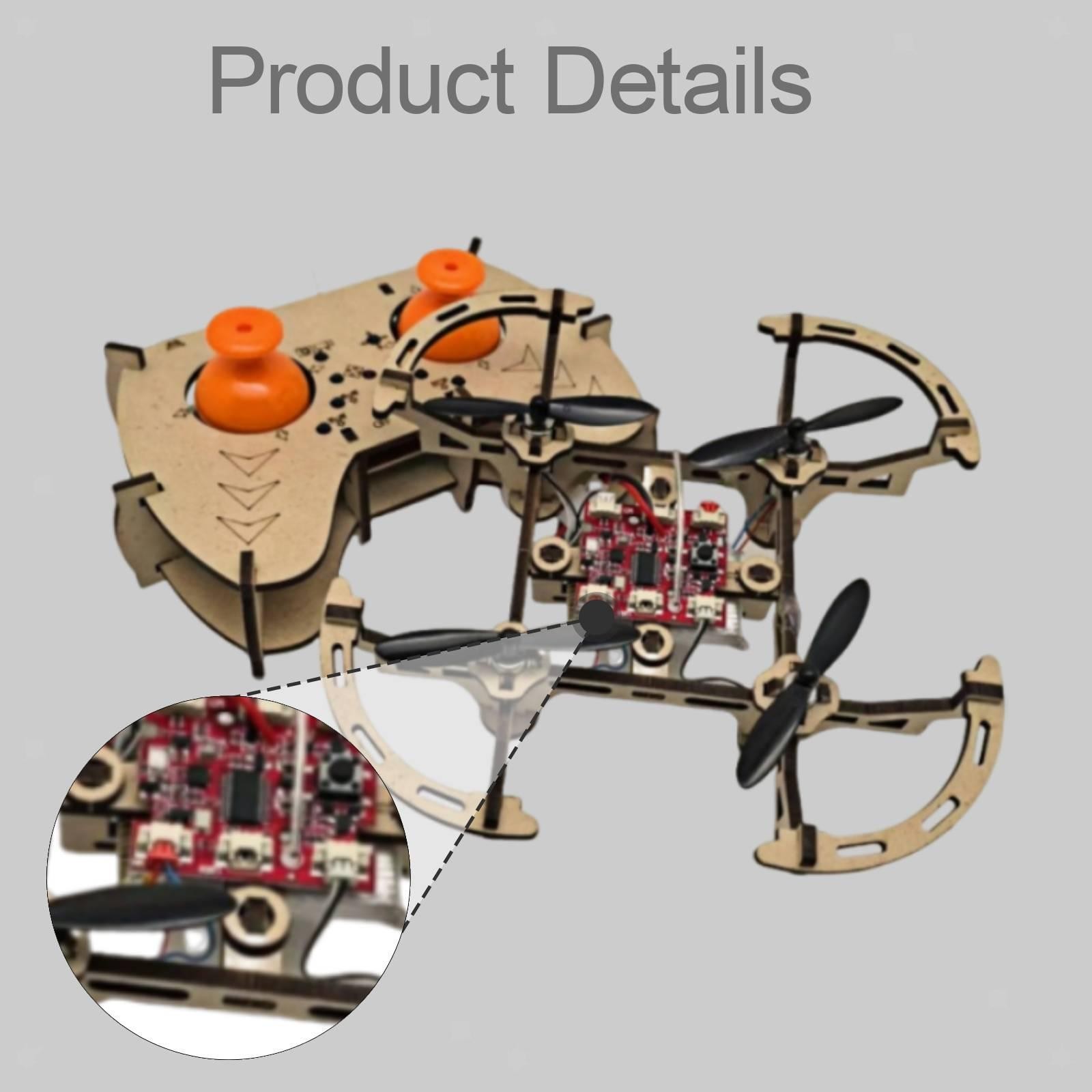 DIY Wooden RC Aircraft Kit Handcrafted Multipurpose Gift Crafts Accessories