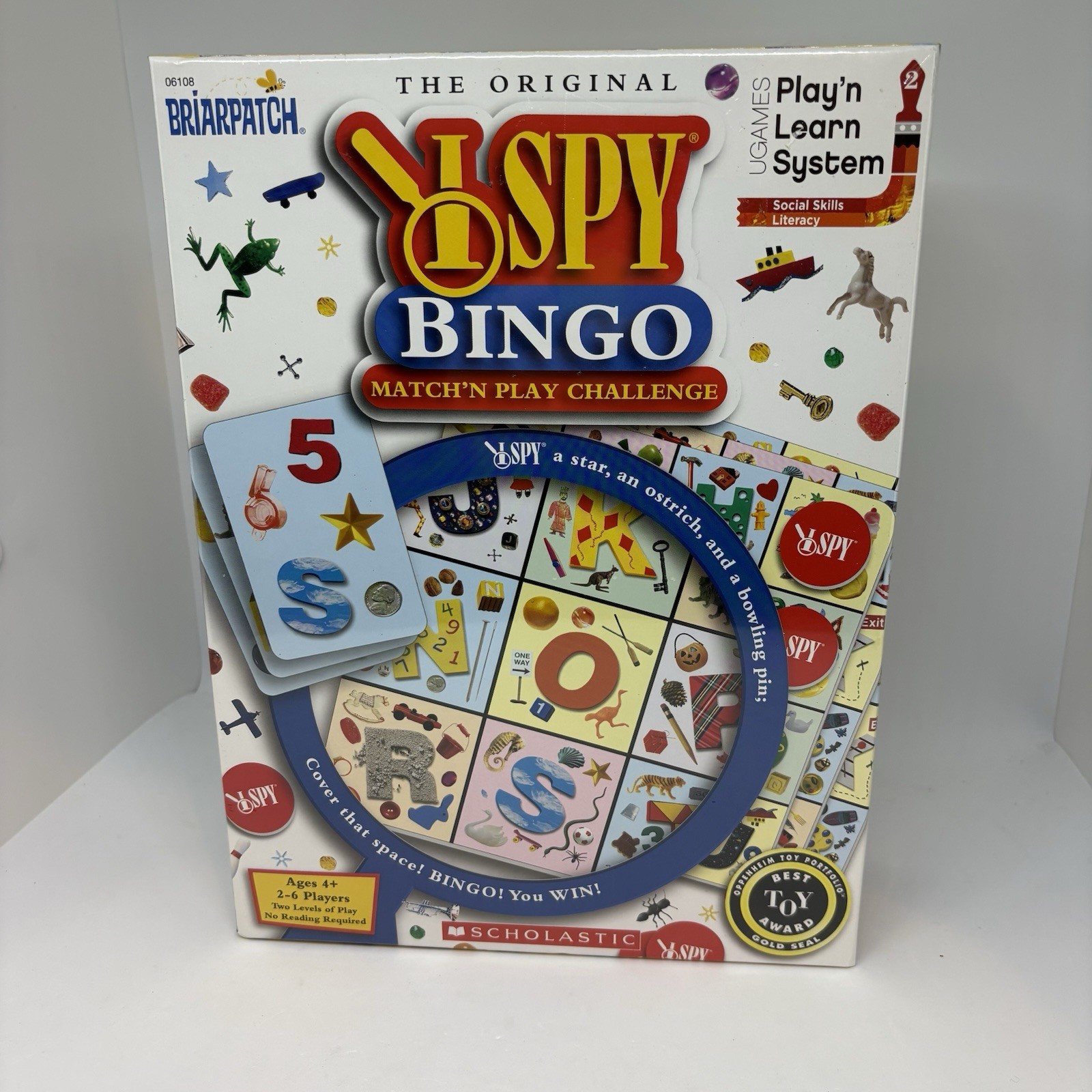 I Spy Bingo Game Briarpatch Scholastic Educational Game Ages 4+