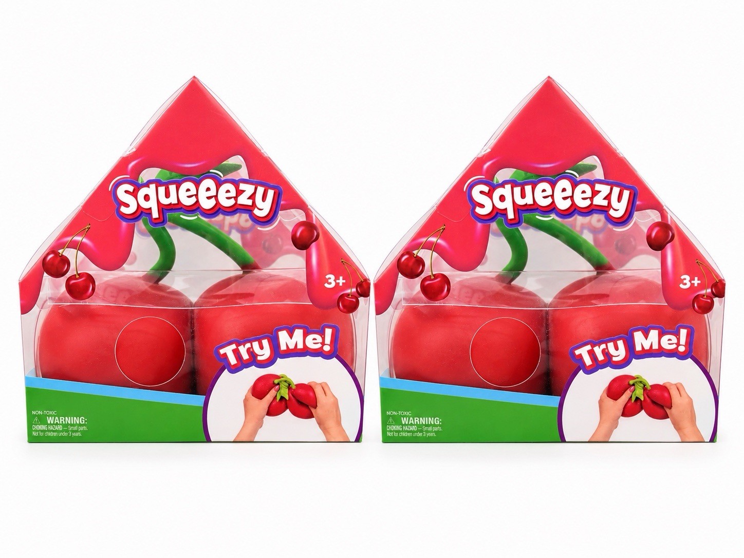 Cherry 🍒 Squishy Sunny Days Toymendous 5.5 📏 | Set Of 2 | Squeezy Viral Tiktok
