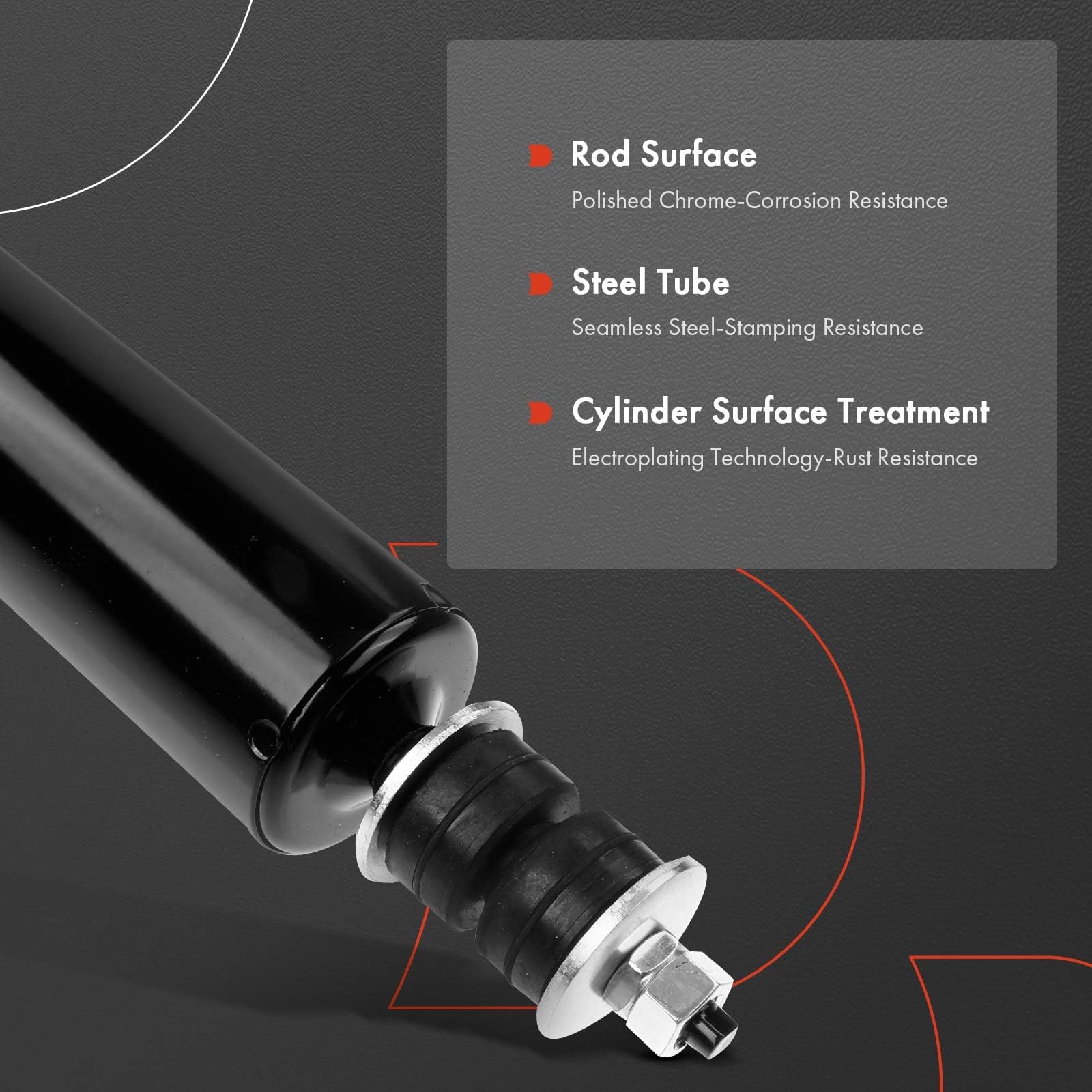 Shock Absorber Rear Left Right Compatible with Classic Cars Multiple Models