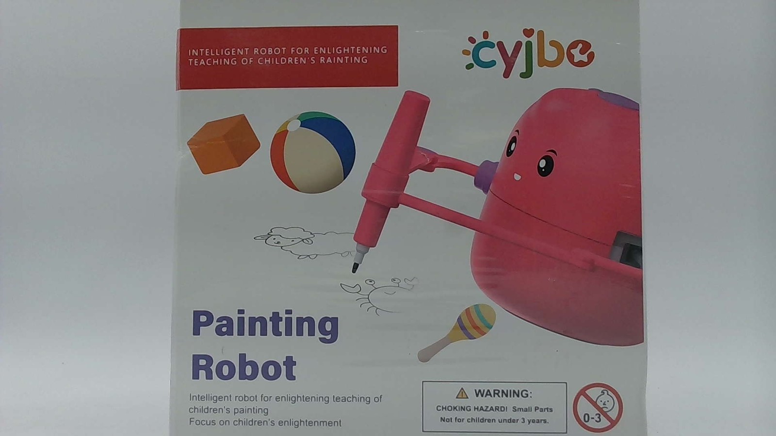 Painting Robot For Kids With 192 Cards, Smart Robot Drawing Machine Toys