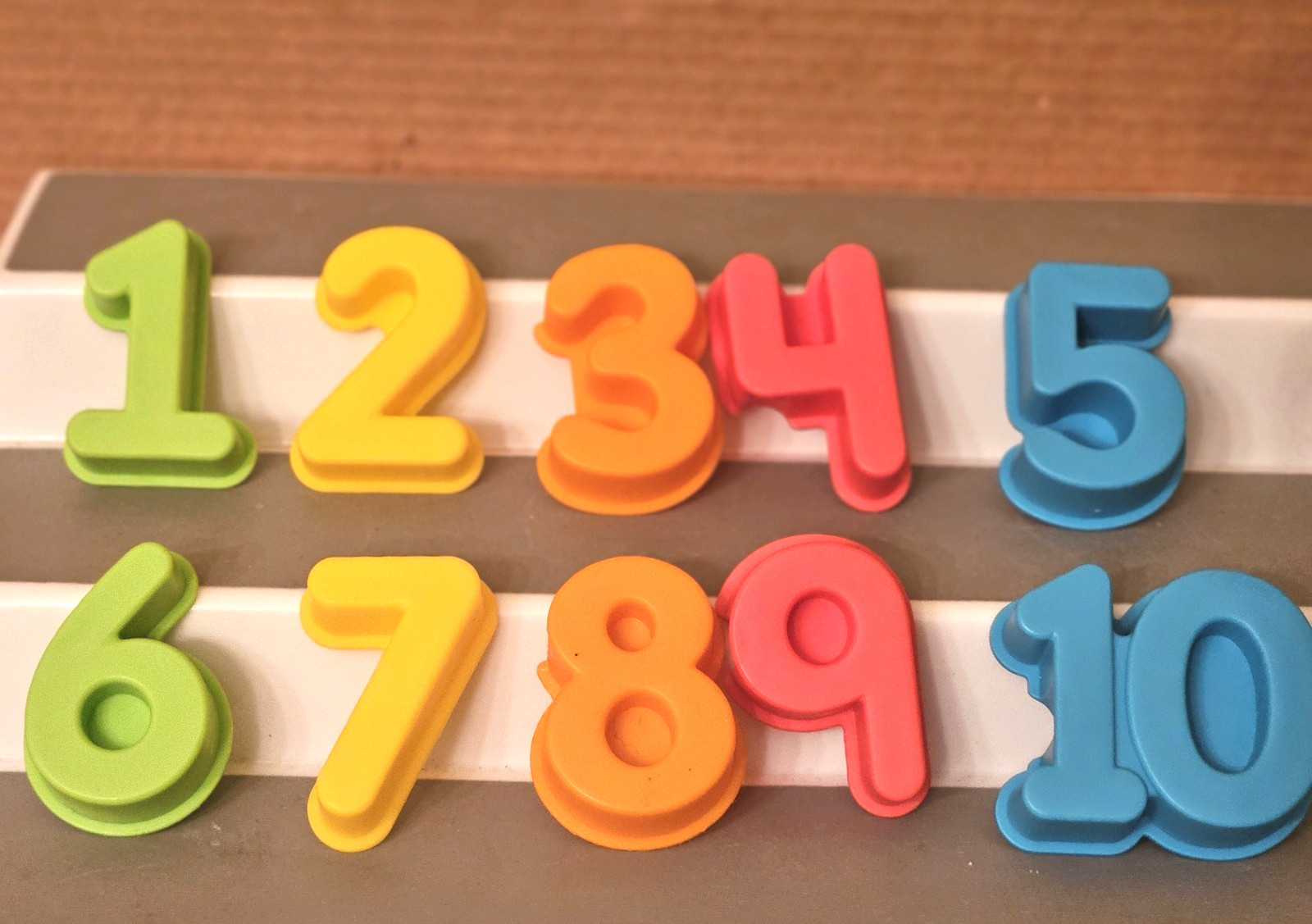 SESAME STREET Cookie Monster On The Go Numbers Replacement #1-10 Complete Set