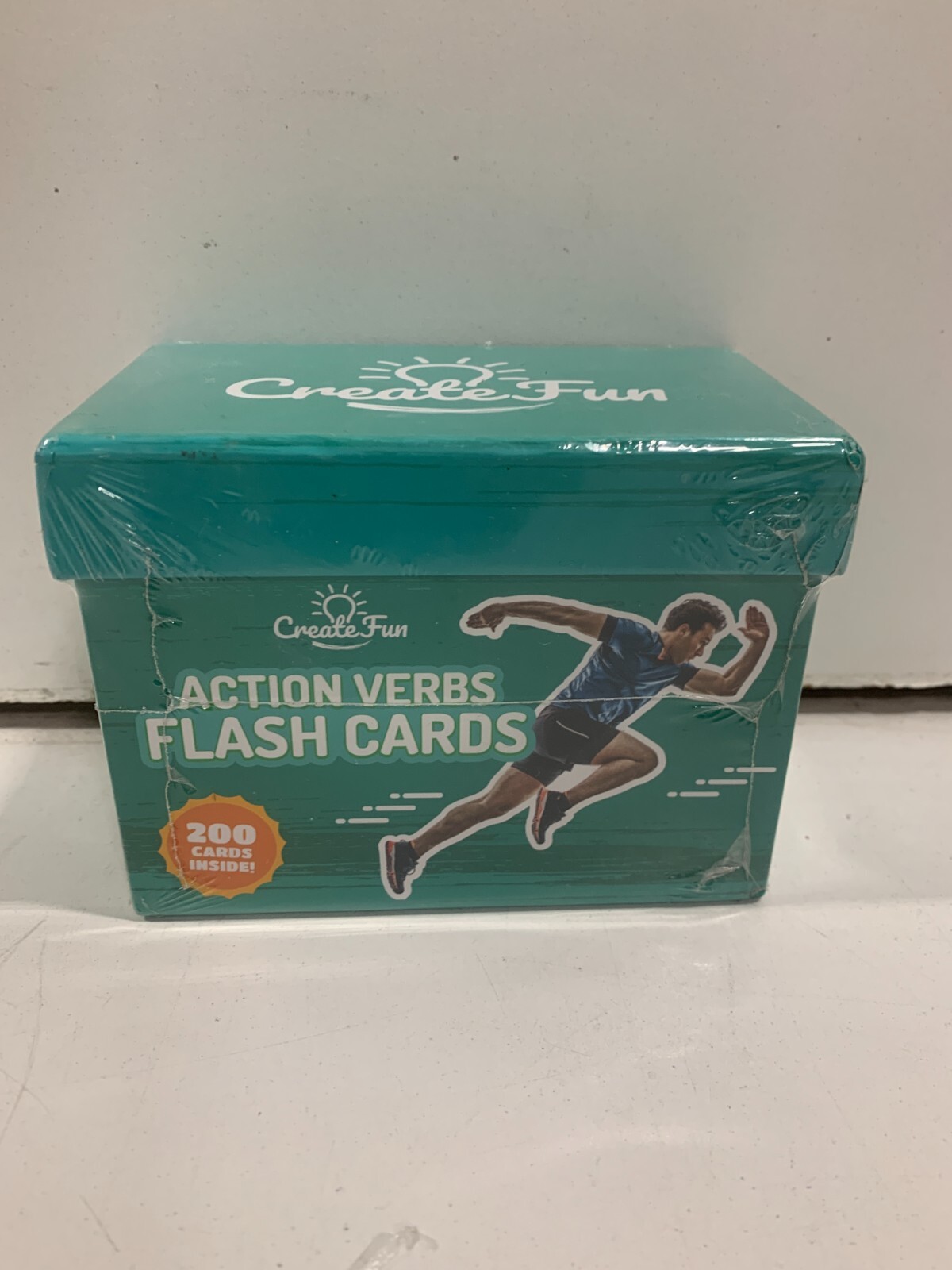 Action Verbs Flash Cards – 200-Piece Educational Flash Cards 200 Card Bundle