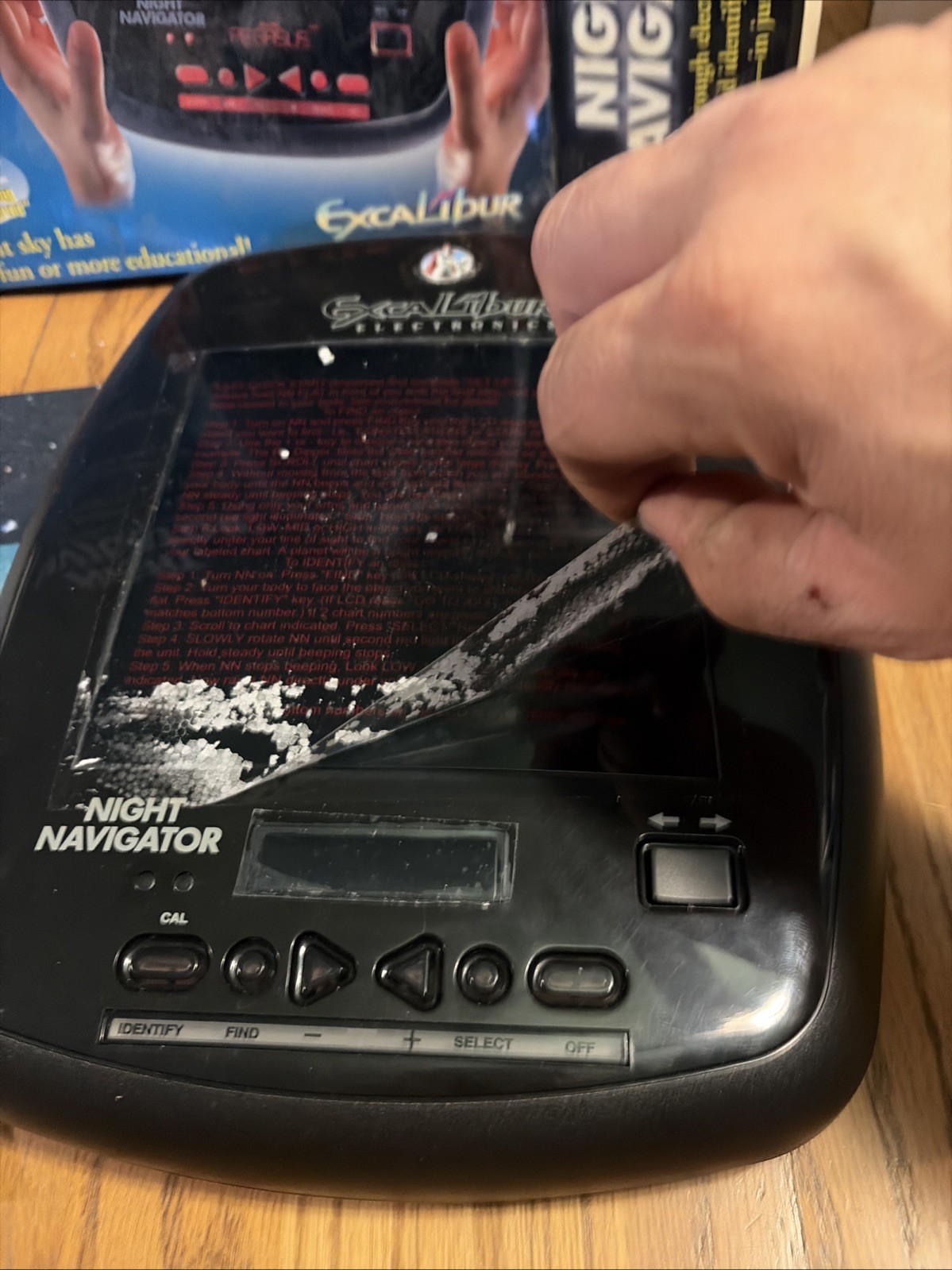 Excalibur Electronics Night Navigator 1999 Model 761 Star Finder