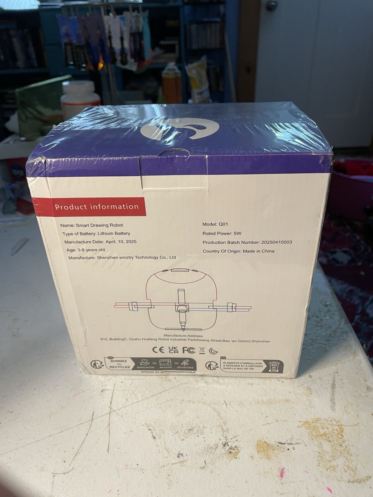 WANLETU Smart Drawing Robot Interactive Educational, Q01 Ages 3-8