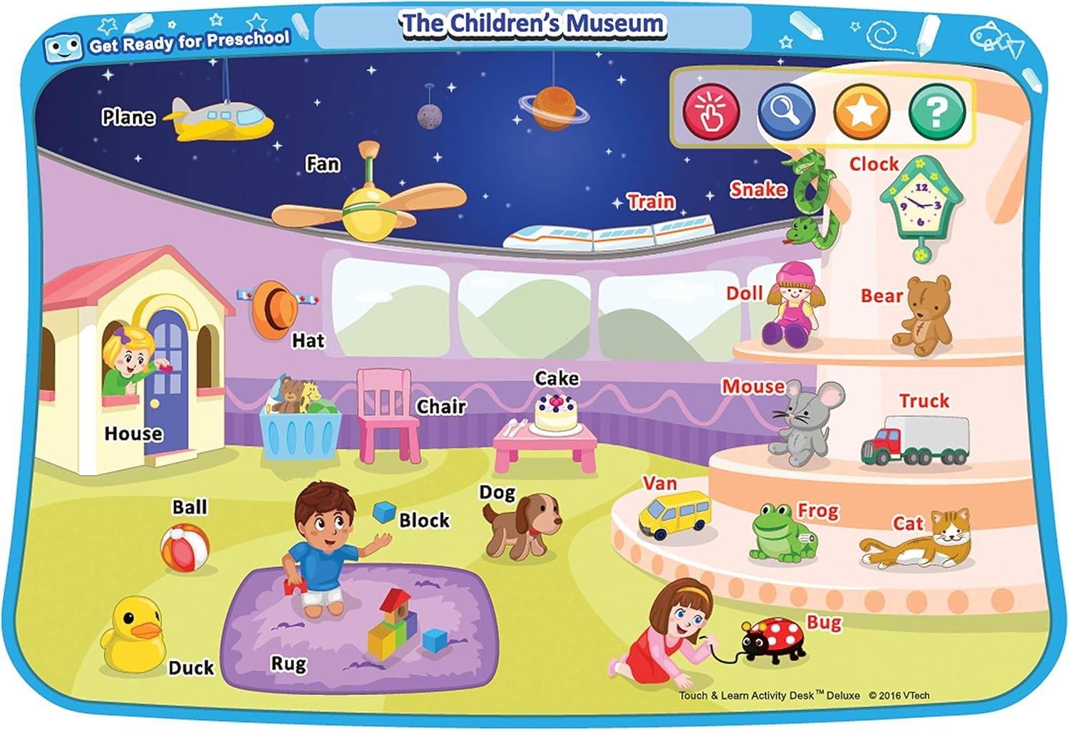 Vtech Touch and Learn Activity Desk Deluxe Expansion Pack – Get Ready for Presch