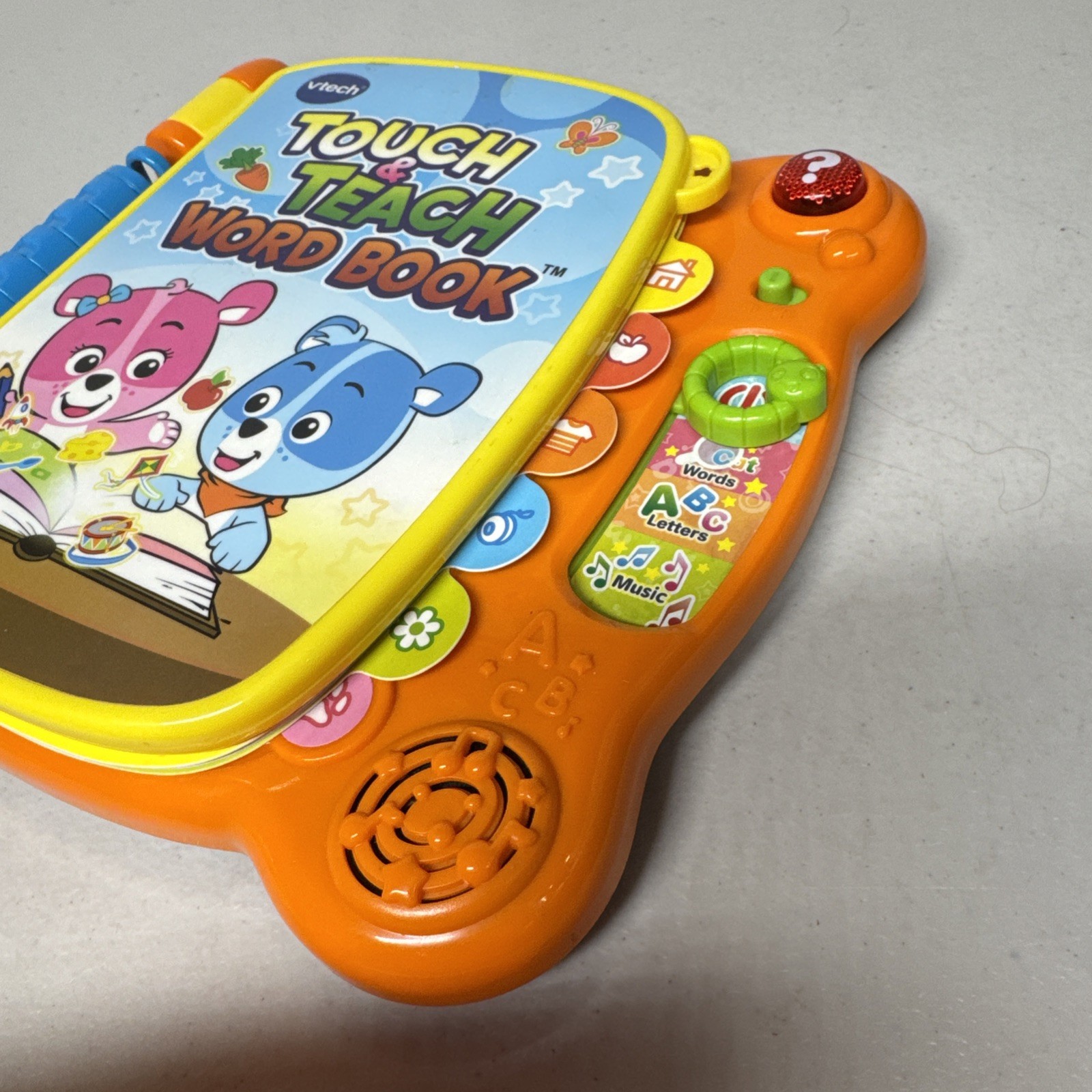 VTech Touch and Teach Word Book Interactive Musical Learning Toy Electronic U24