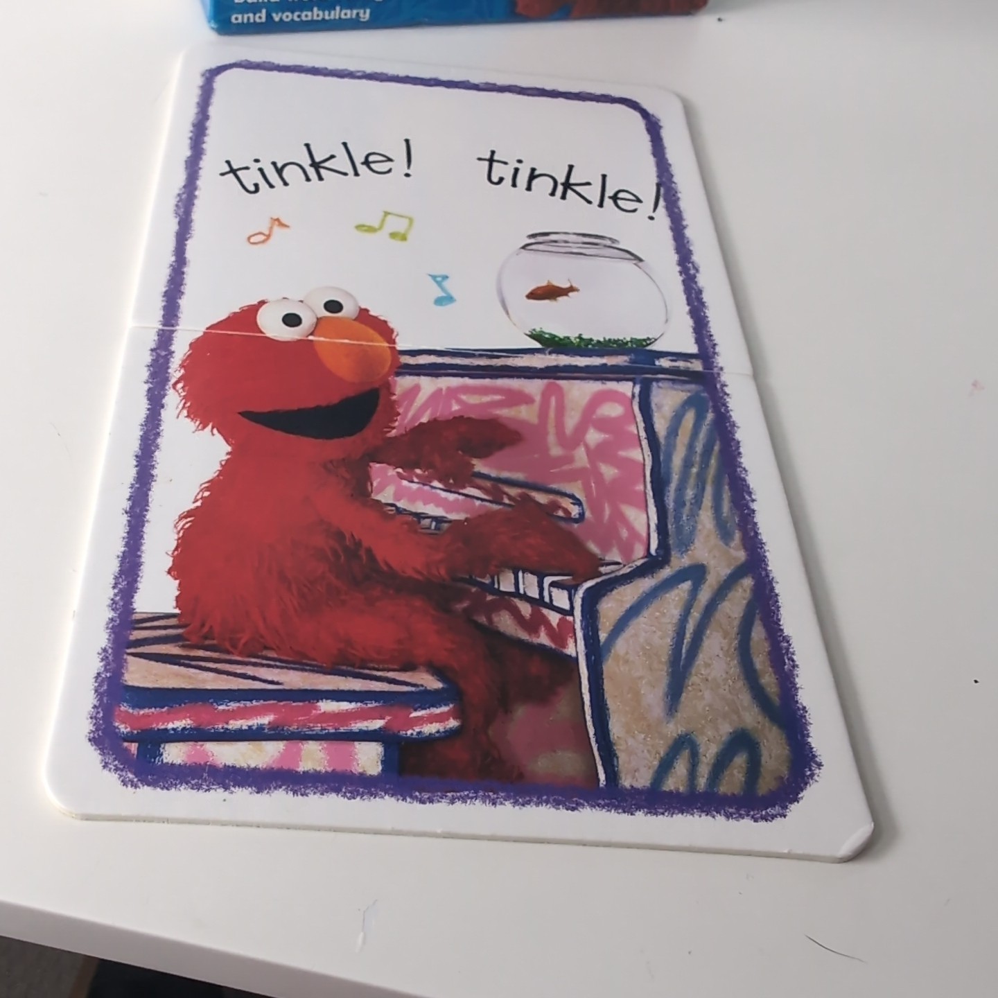 Sesame Street Vintage Elmo’s World Your Body Flash Cards Interactive